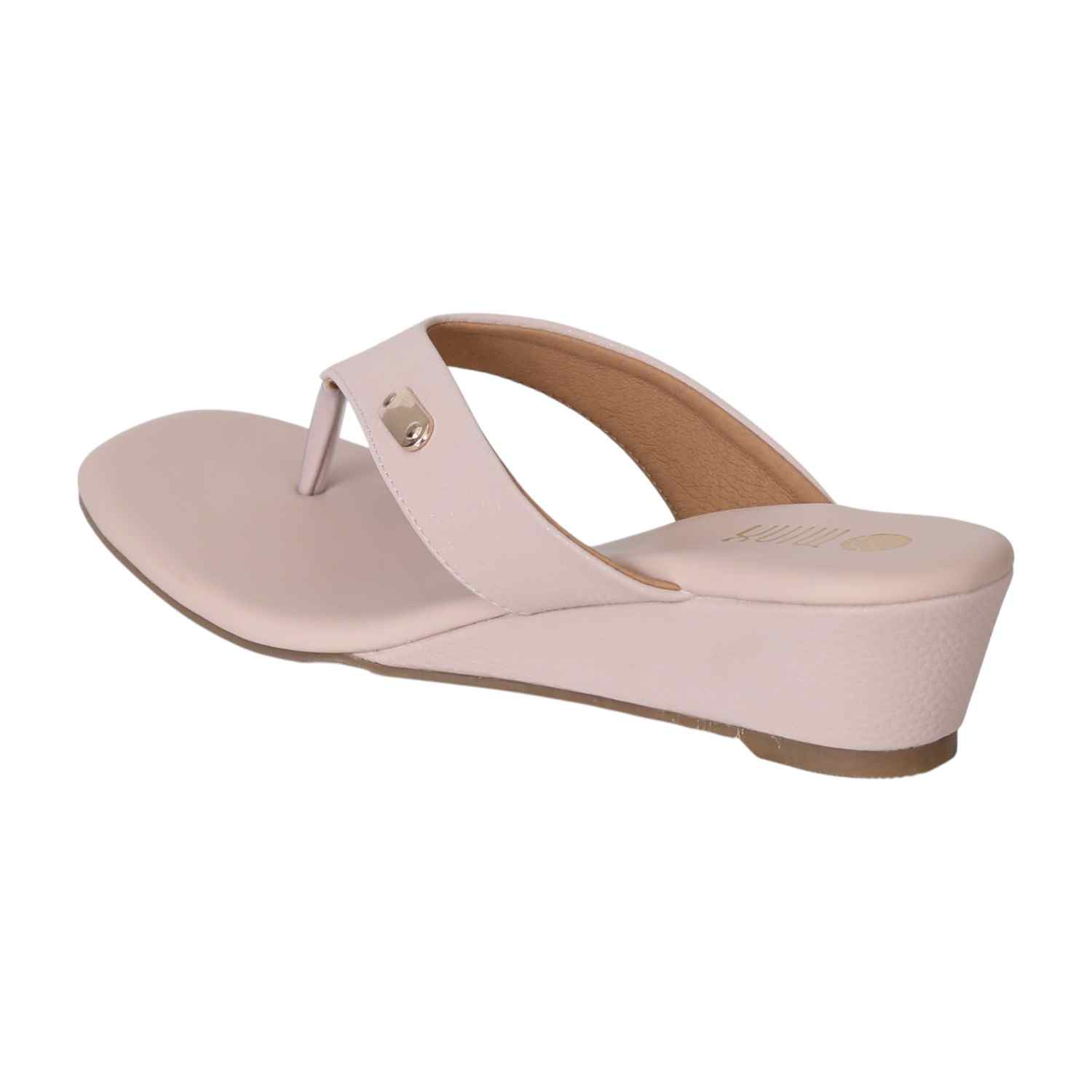 Peach Charm Wedges for Women