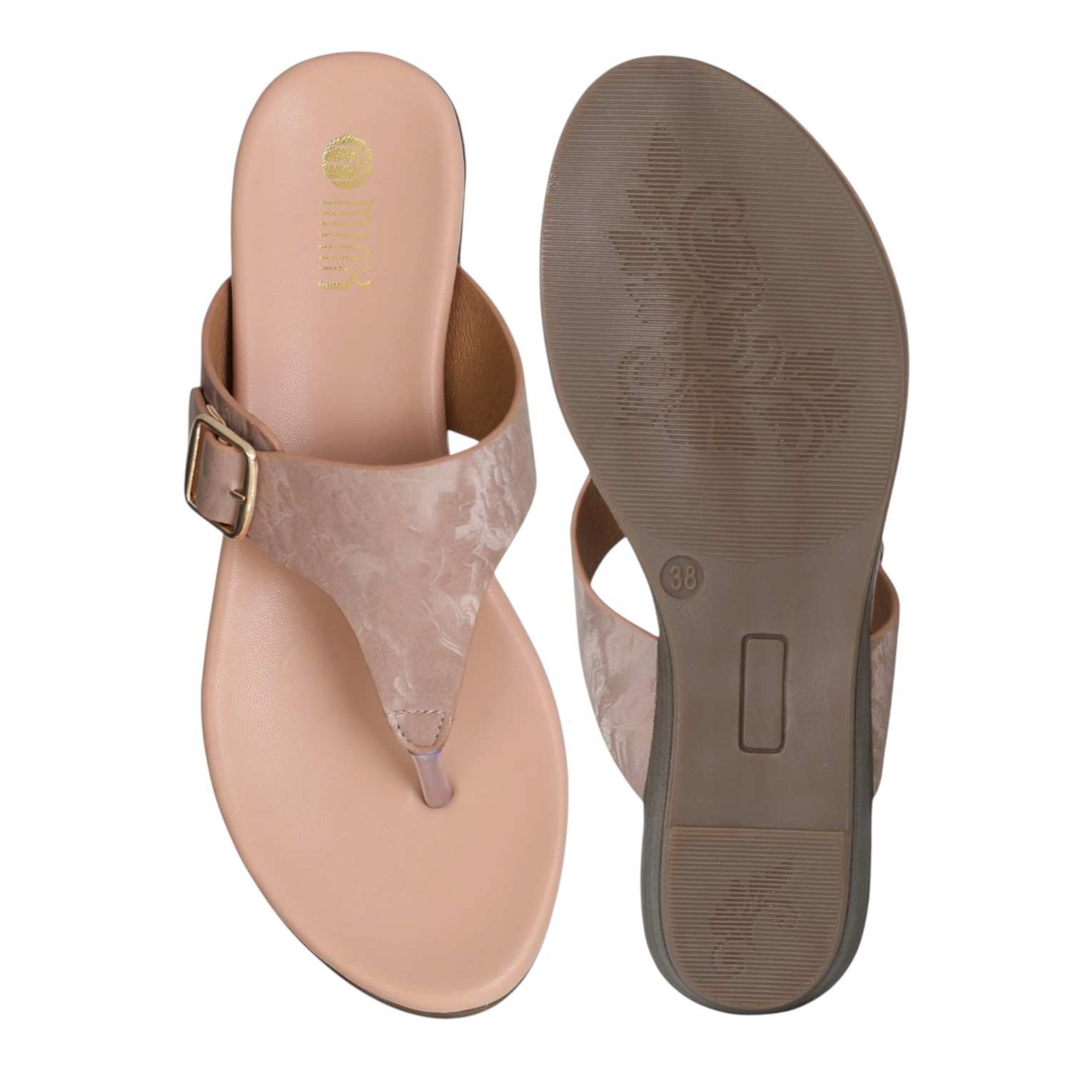 Women's Blush Slide Thong Sandals
