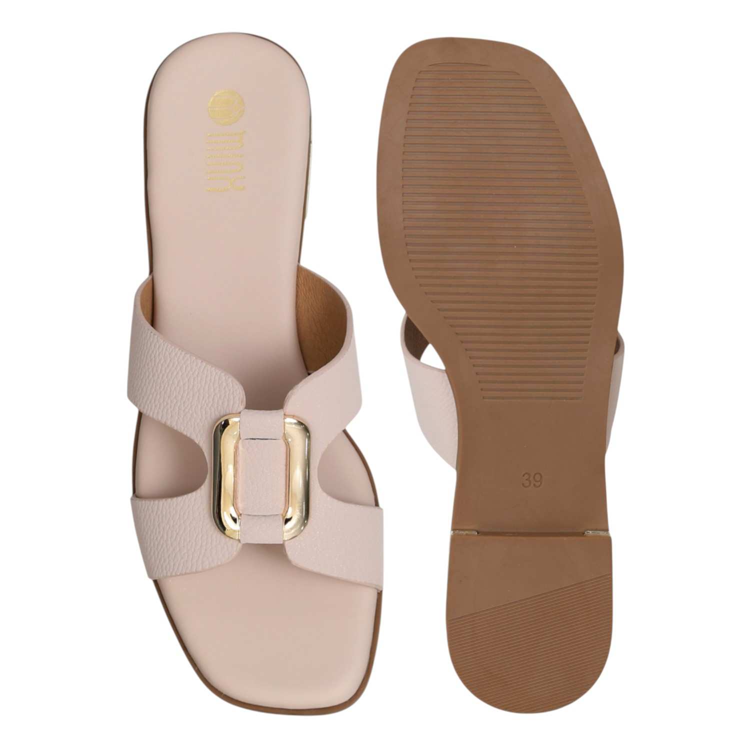 Women's Blush Gleam Slides