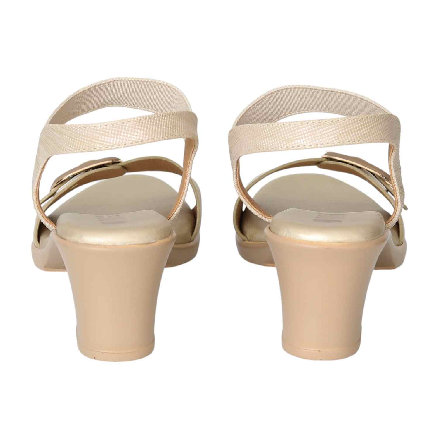 Women's Honey Shimmer Heel Sandals