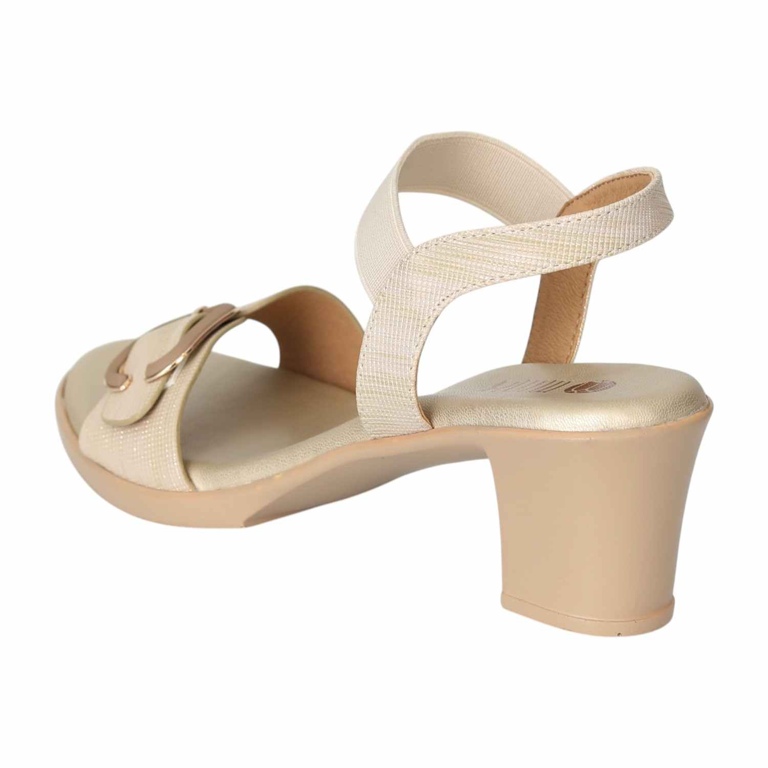Women's Honey Shimmer Heel Sandals