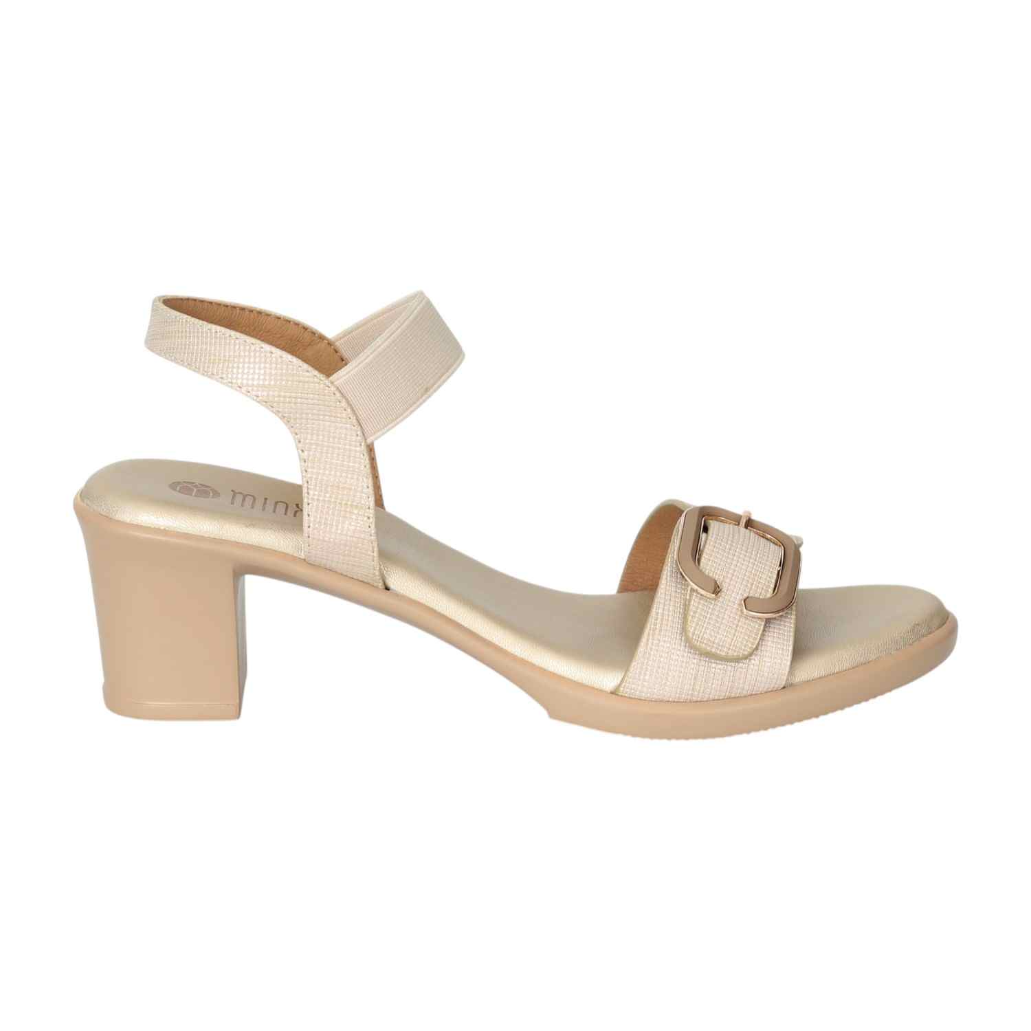Women's Honey Shimmer Heel Sandals