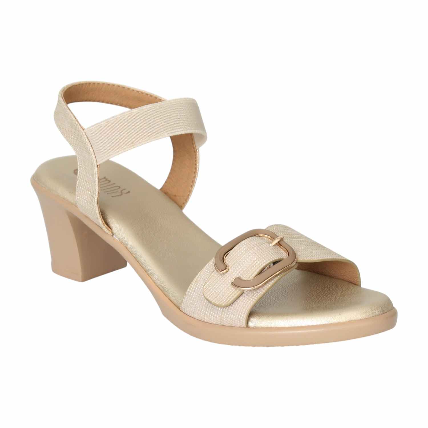 Women's Honey Shimmer Heel Sandals