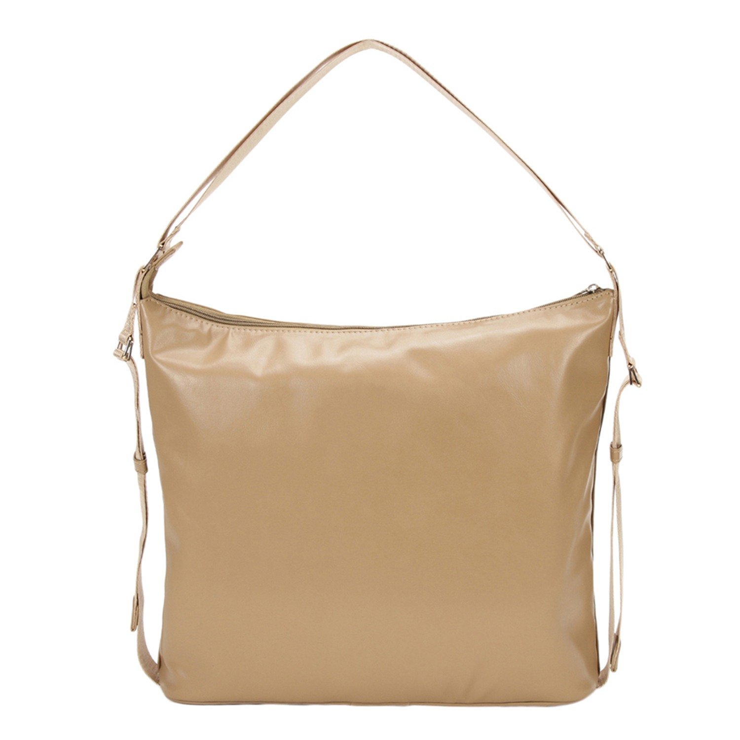 Shape Shifter Beige Tote Bag - Large