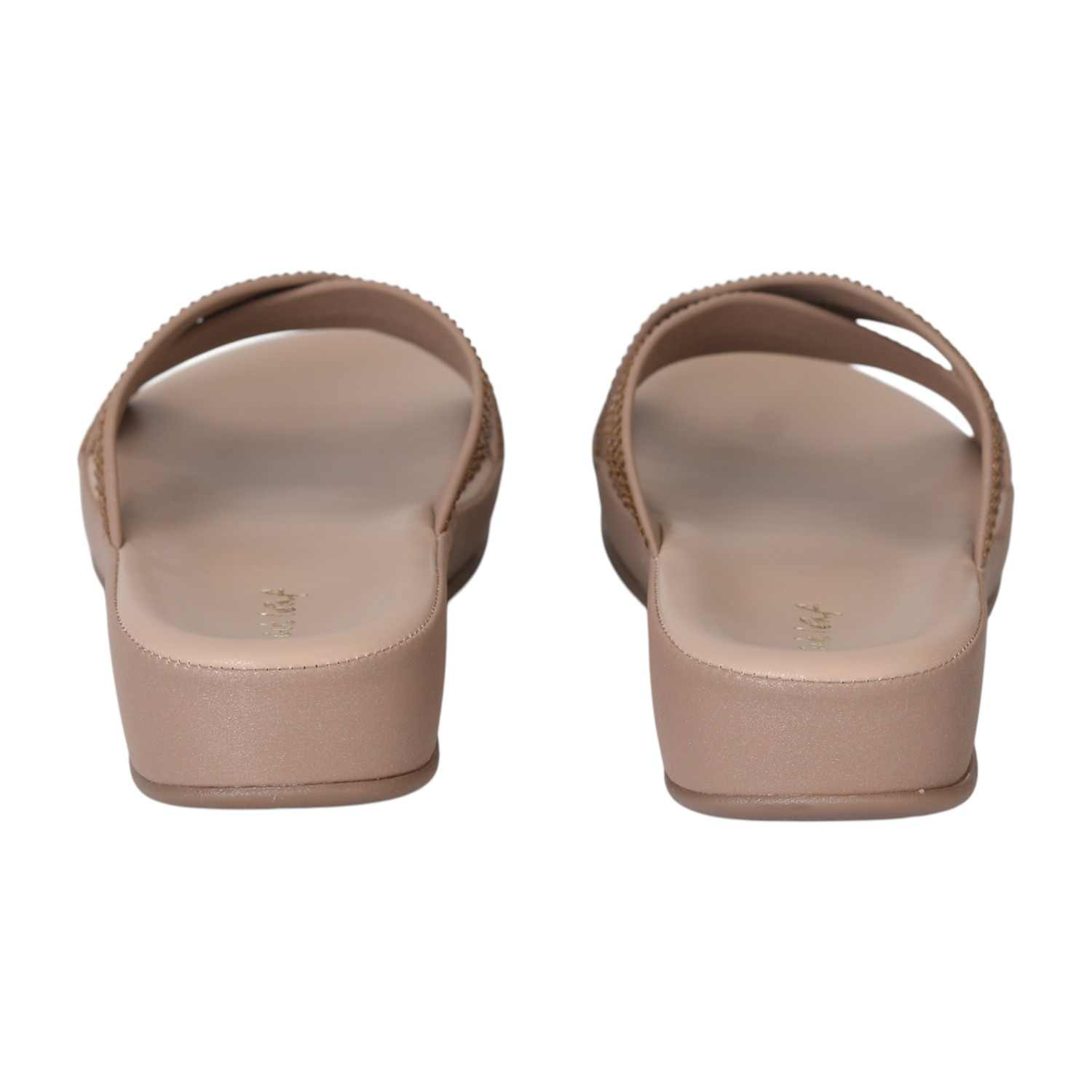 Women's Antique Glow Cross-Strap Slides