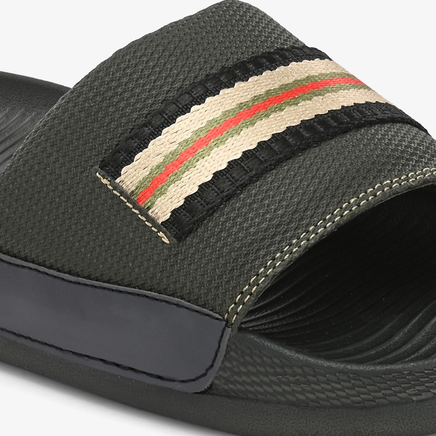 TACITO OLIVE SLIDERS