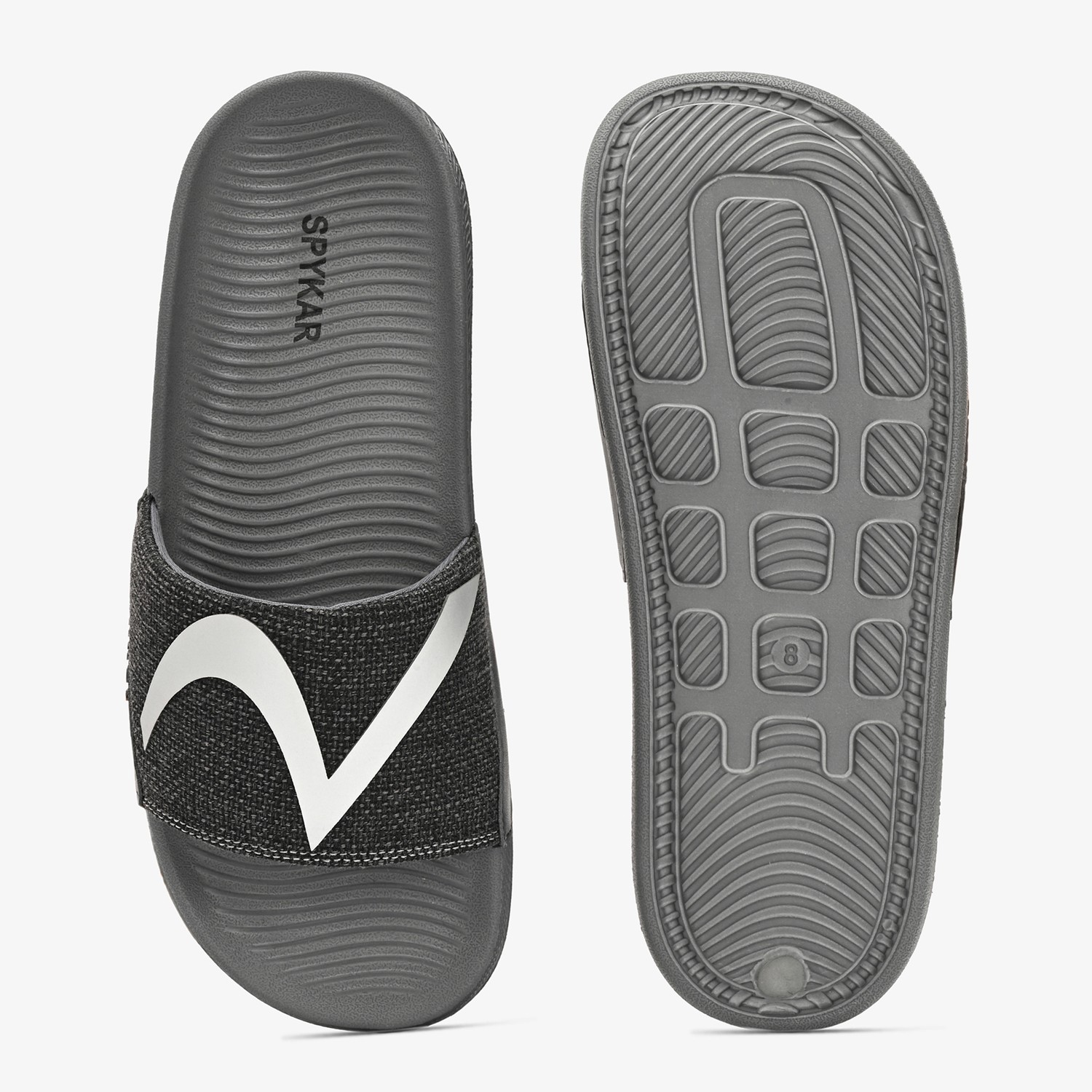 CORTEZ GREY SLIDERS