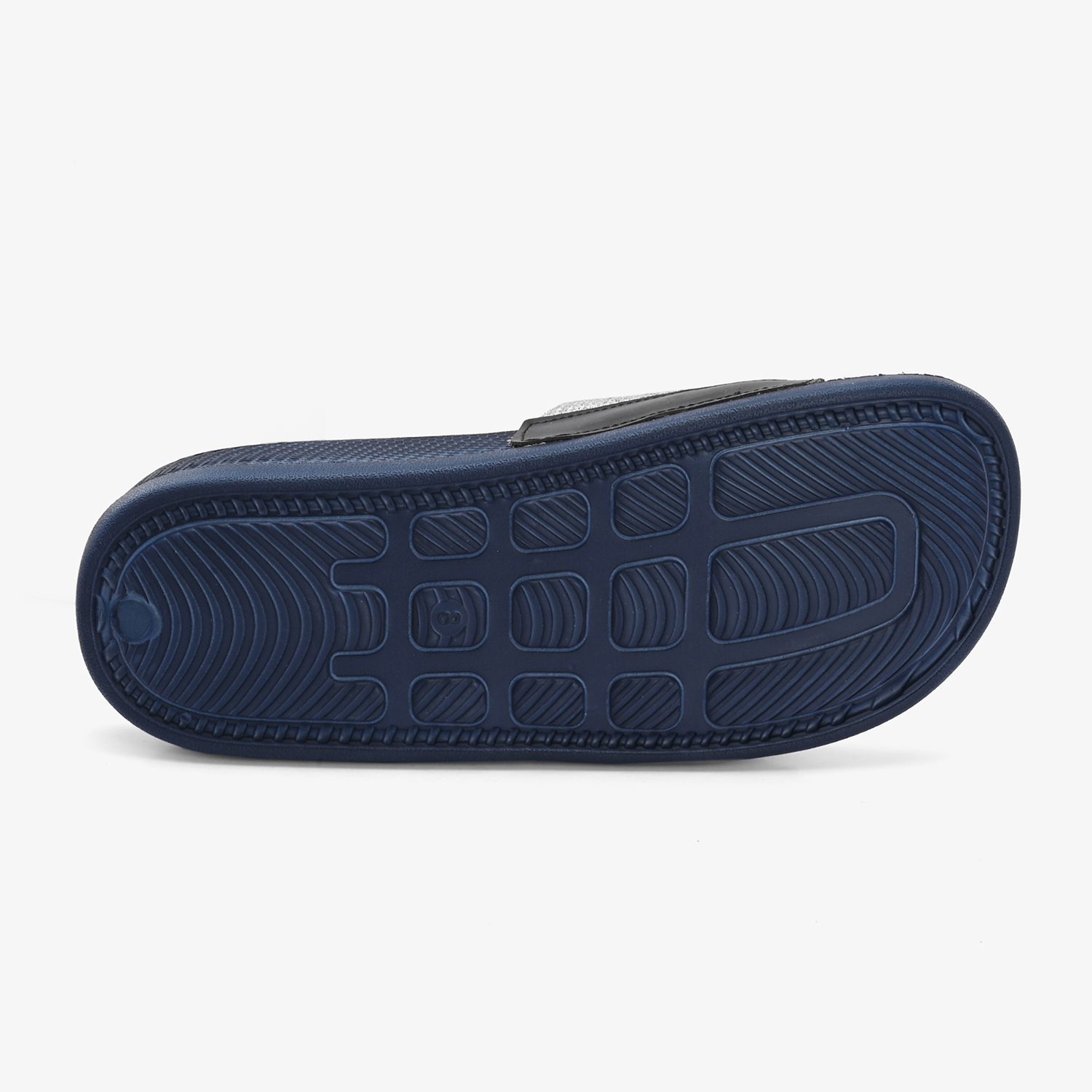 CORTEZ GREY NAVY SLIDERS