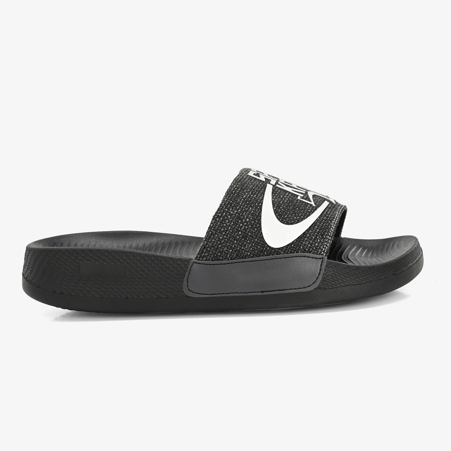 ERASMO GREY BLACK SLIDERS