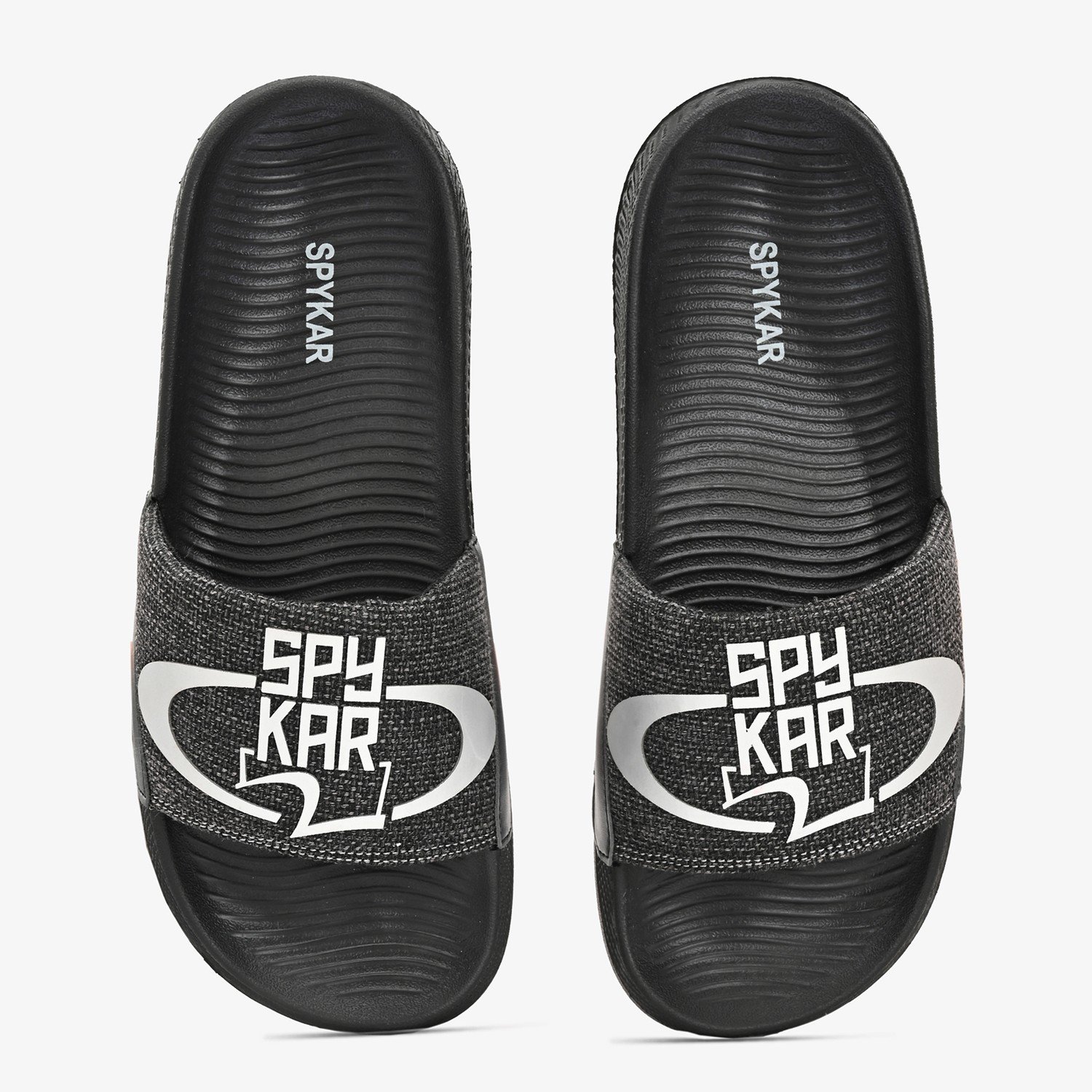 ERASMO GREY BLACK SLIDERS