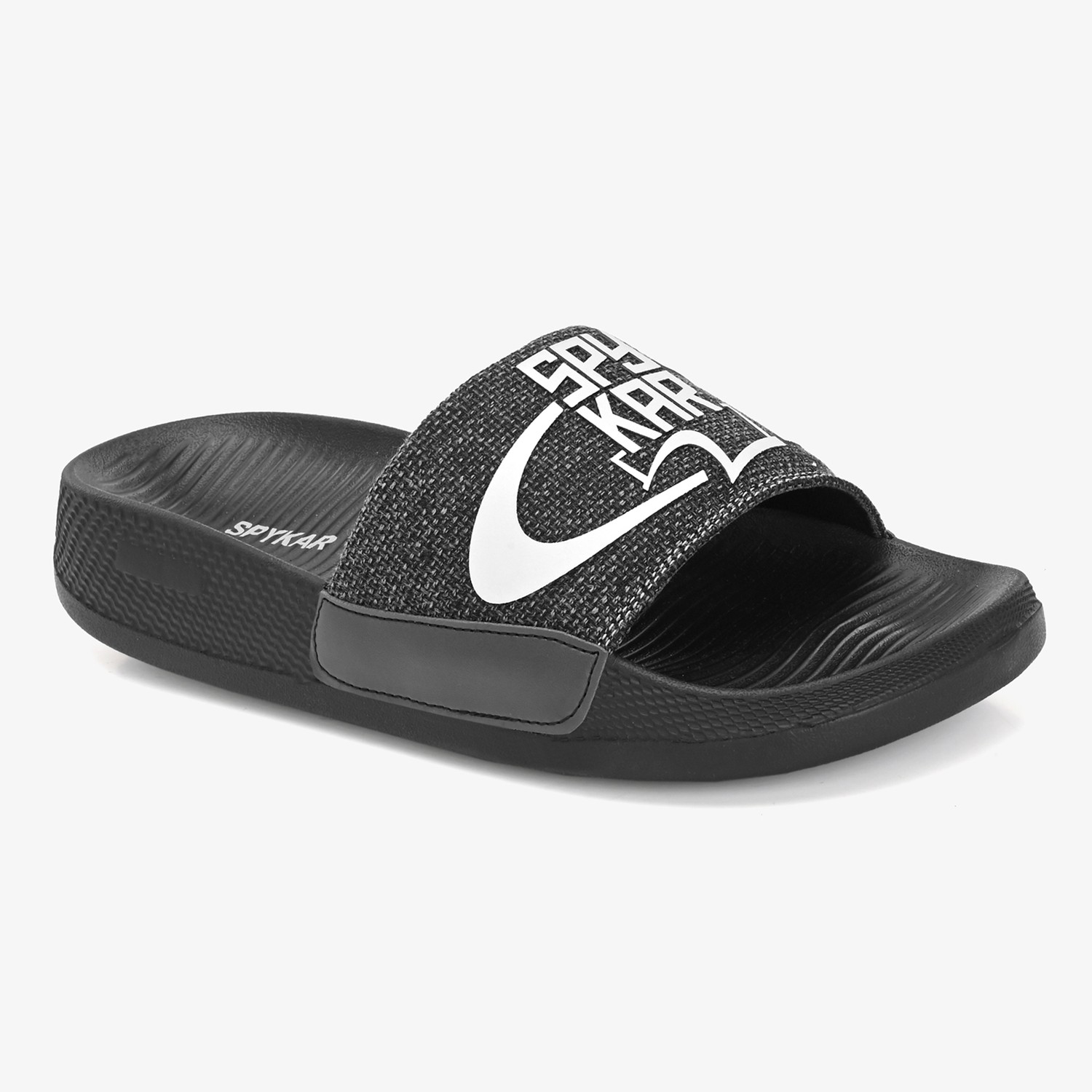 ERASMO GREY BLACK SLIDERS