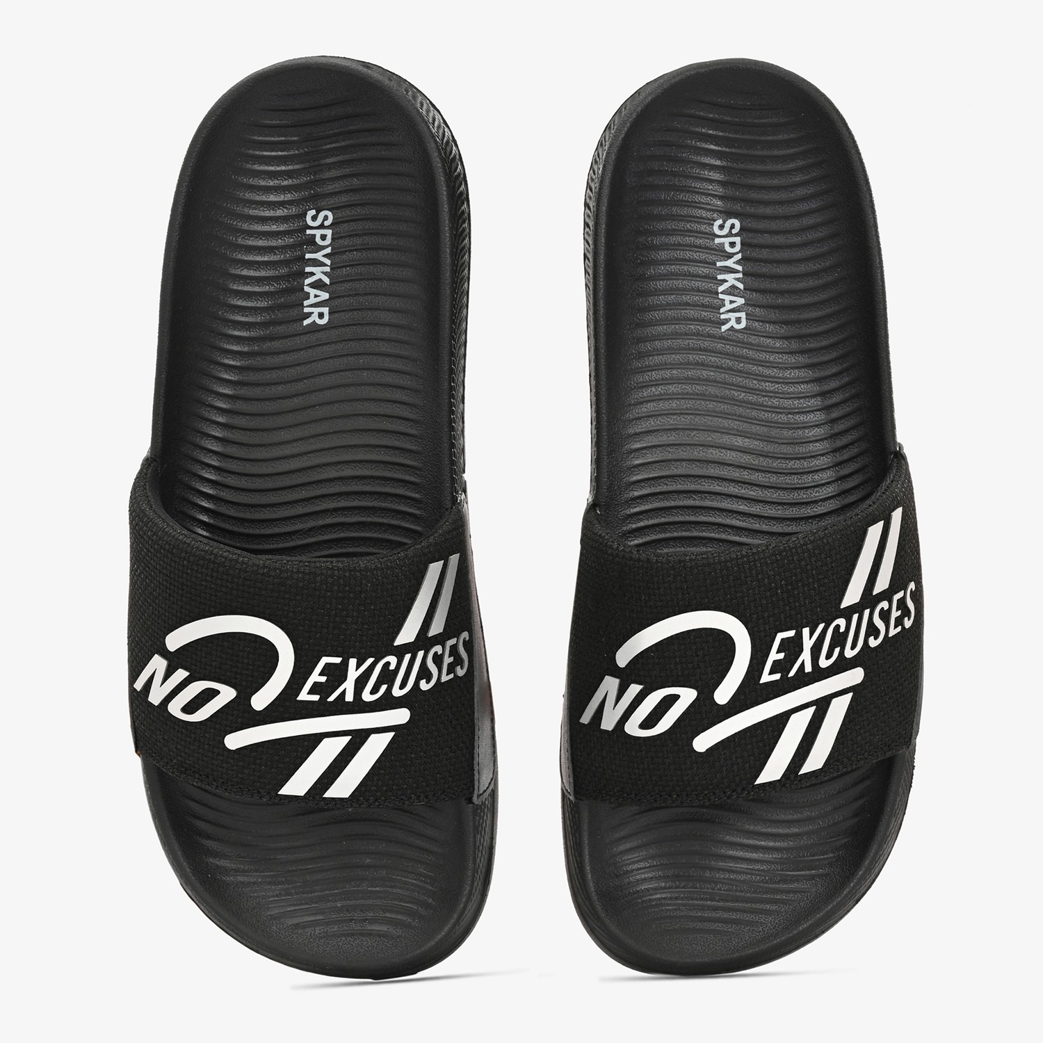 ARTURO BLACK GREY SLIDERS