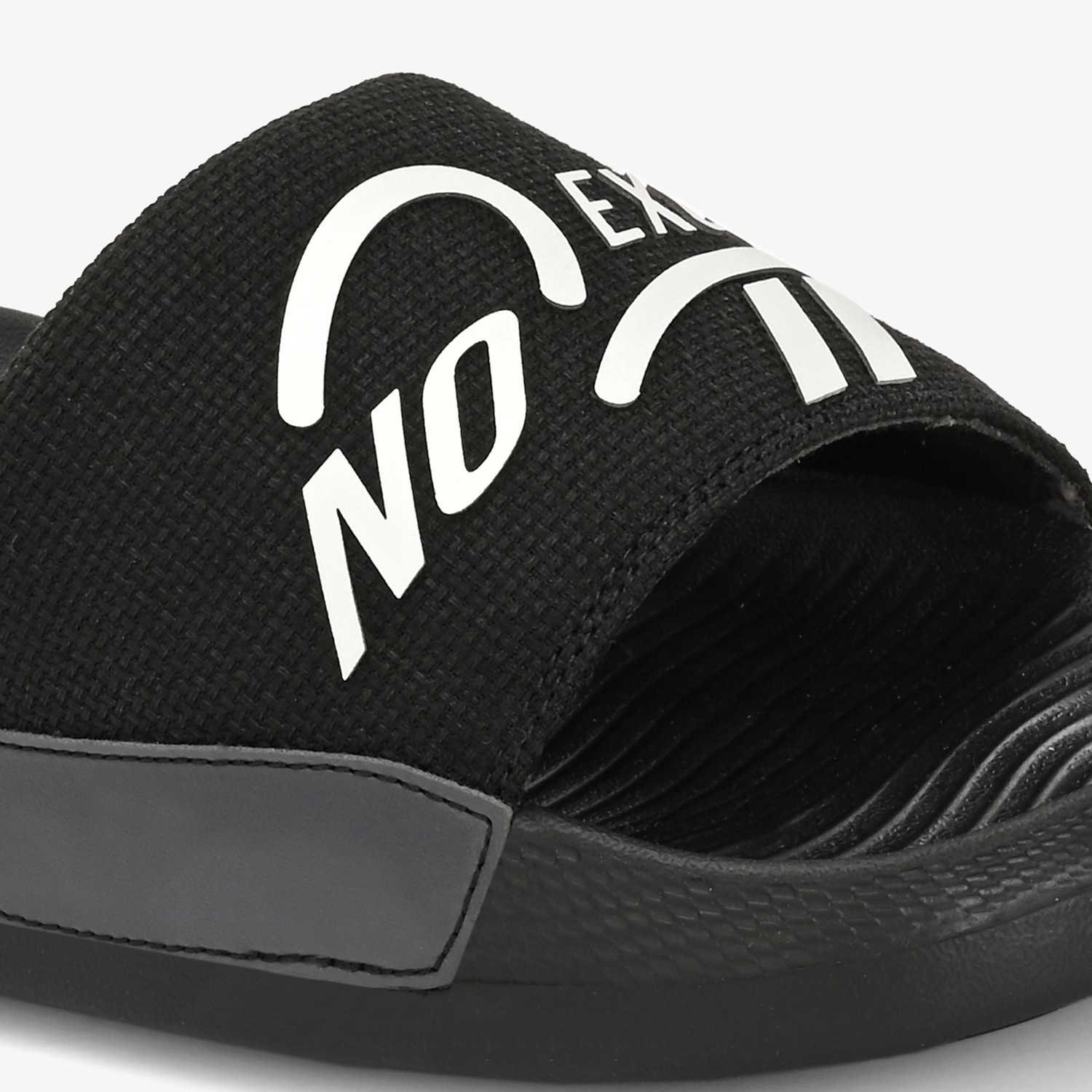 ARTURO BLACK GREY SLIDERS