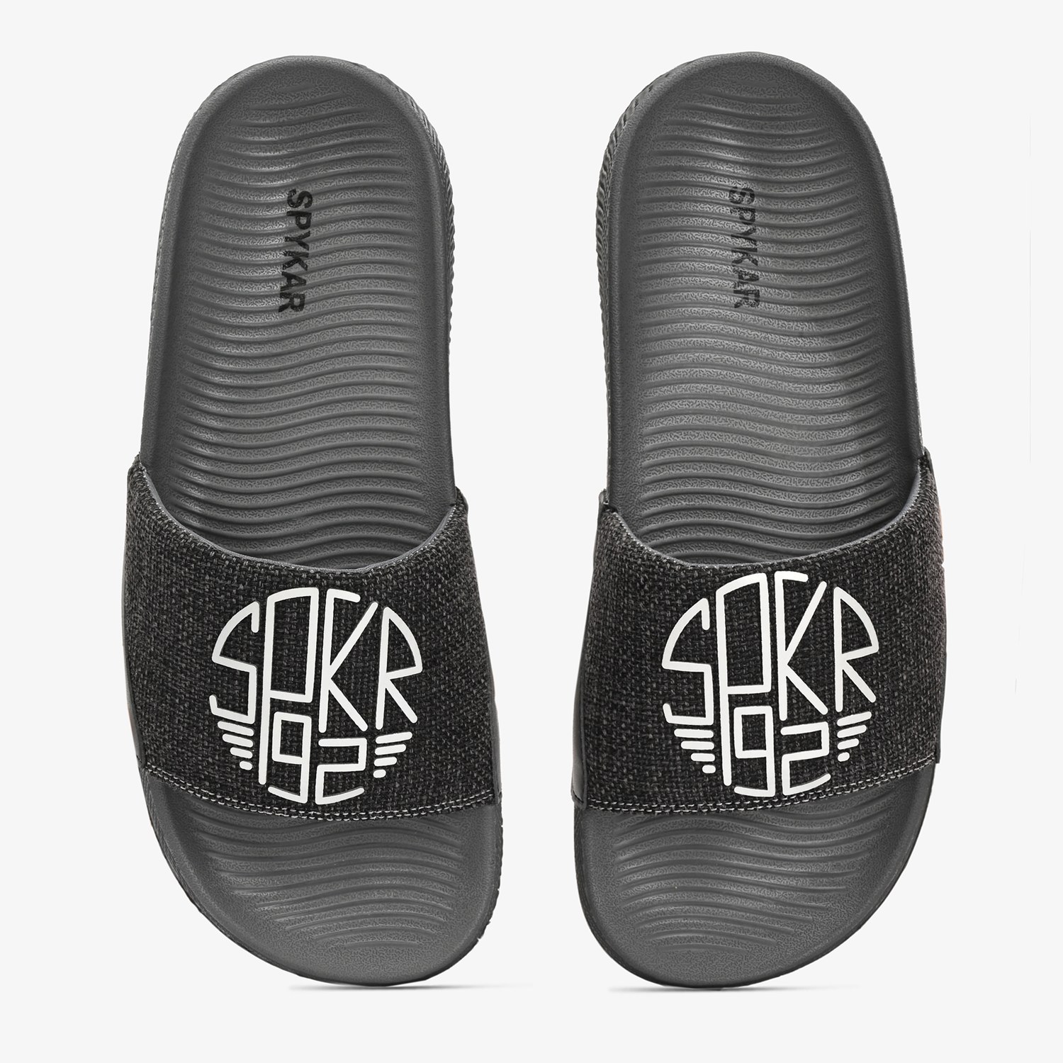 ELVIO GREY SLIDERS