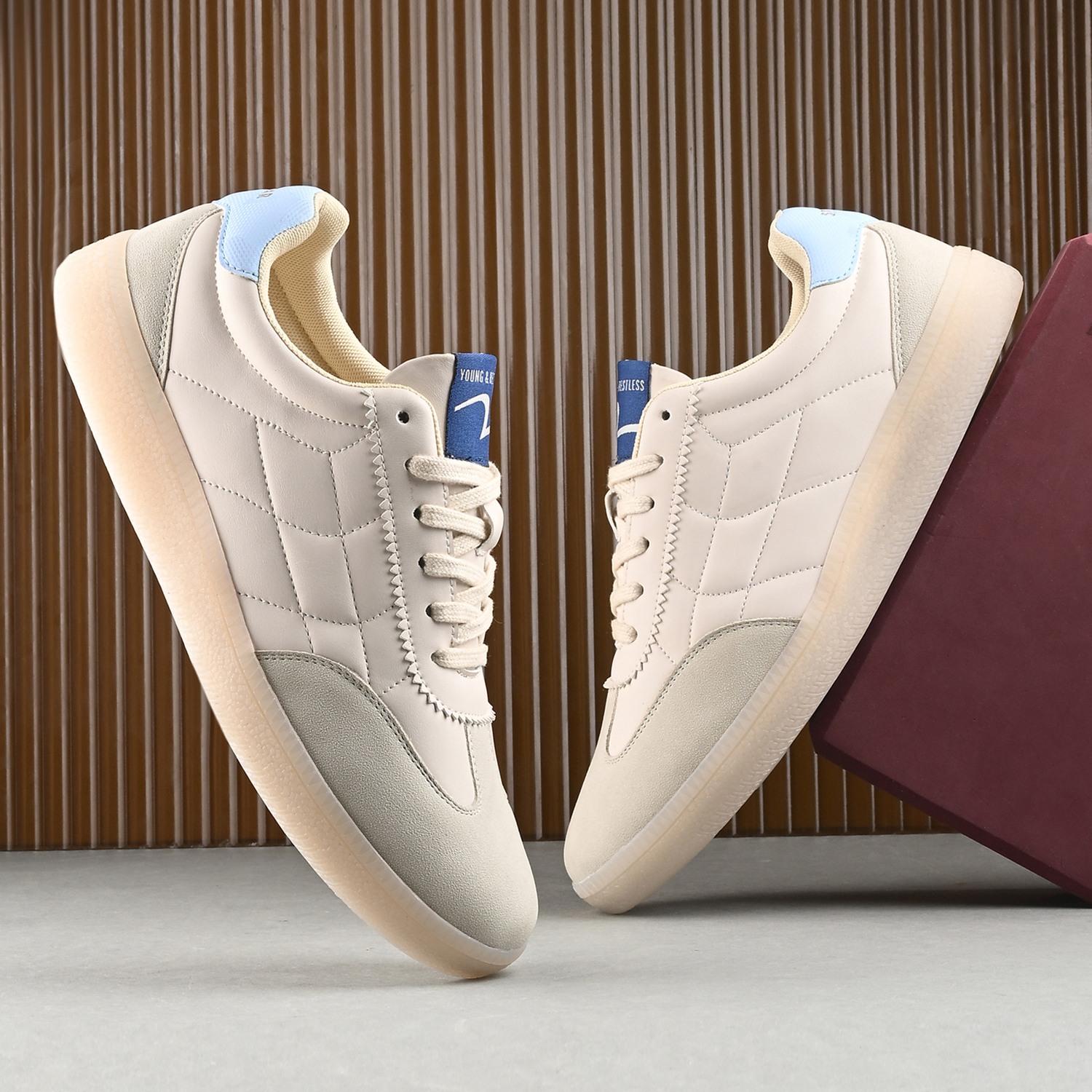 LOWAN BEIGE SNEAKERS