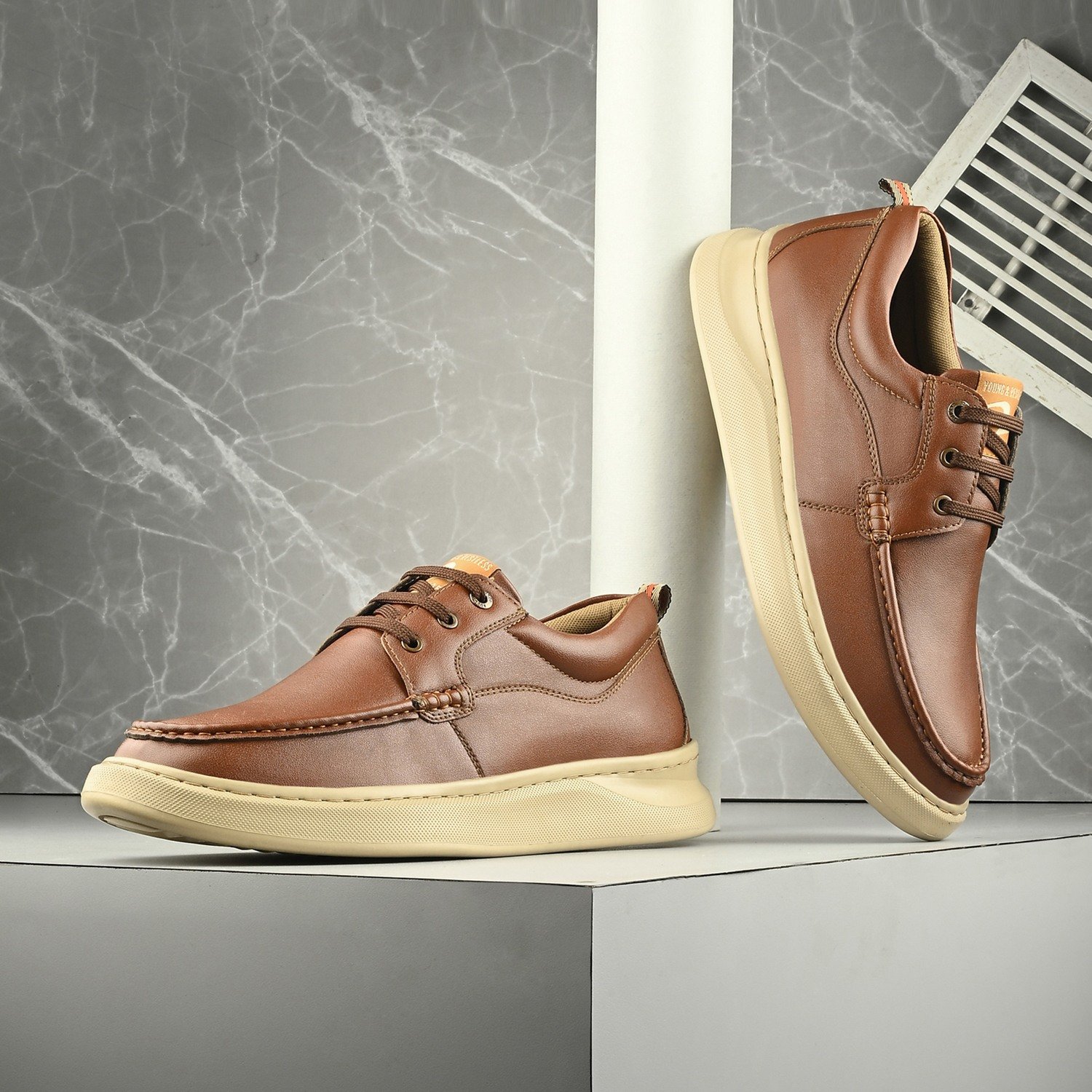COLBEE TAN SNEAKERS
