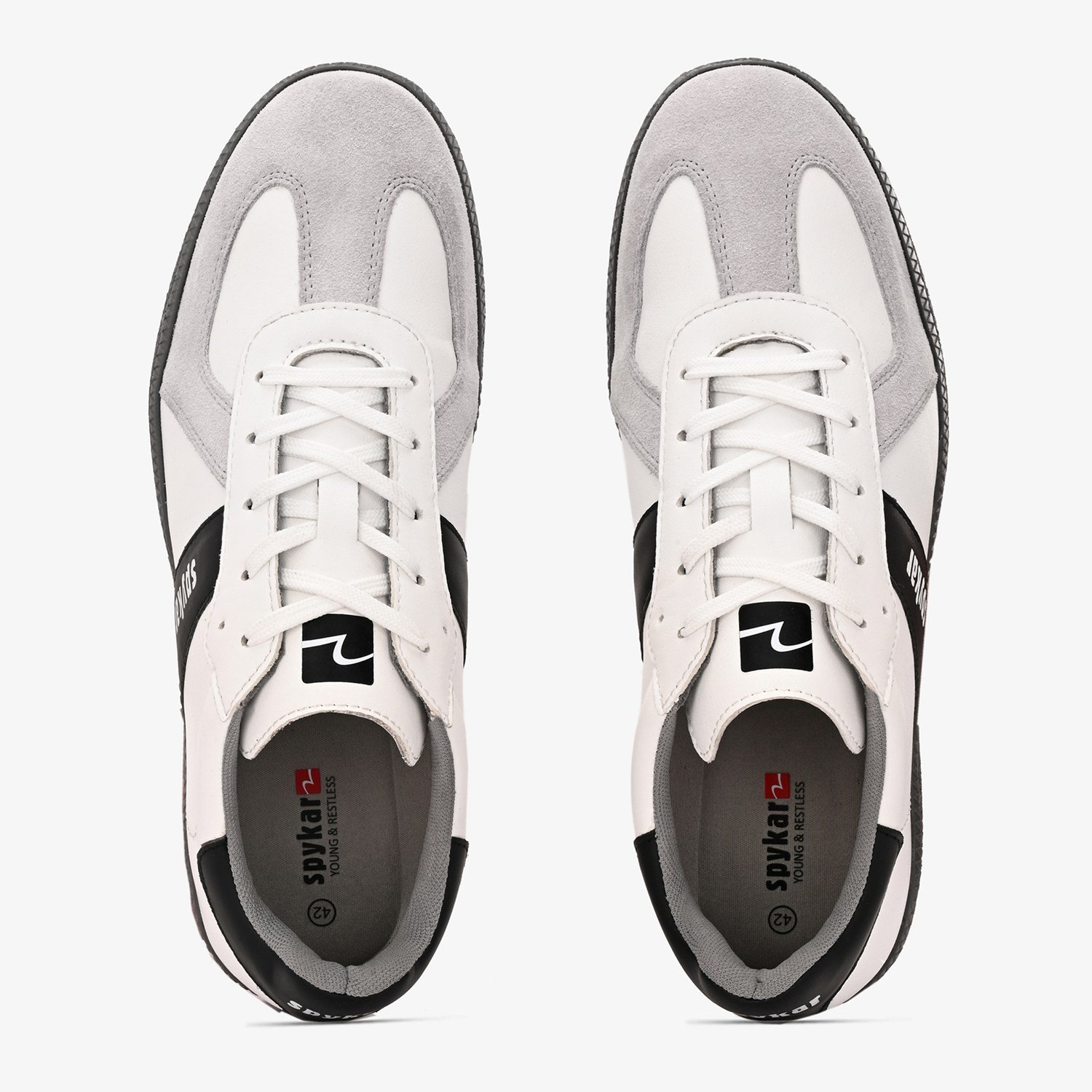 HUON WHITE-BLACK SNEAKERS