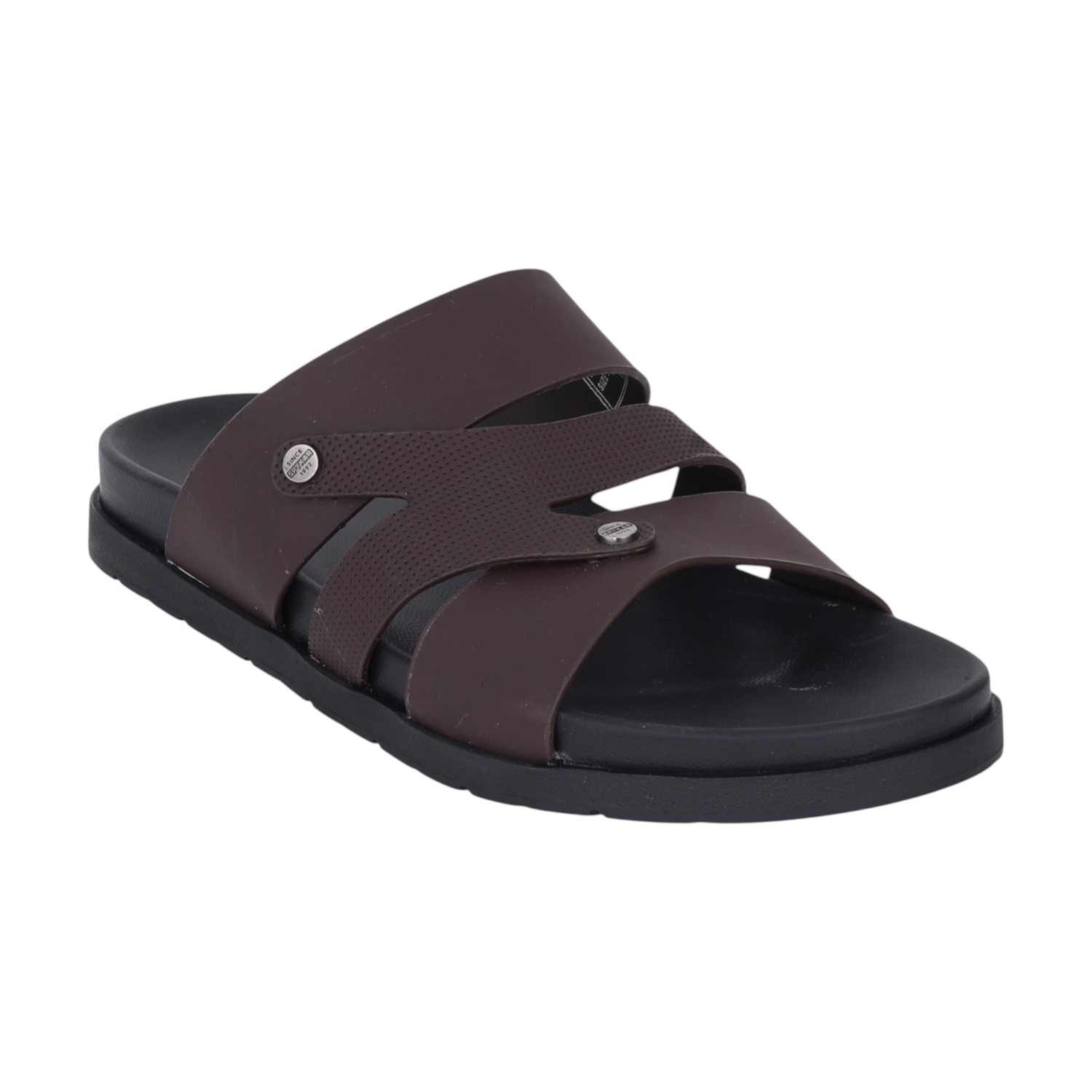 Mens Cortez Brown Comfort Sandals