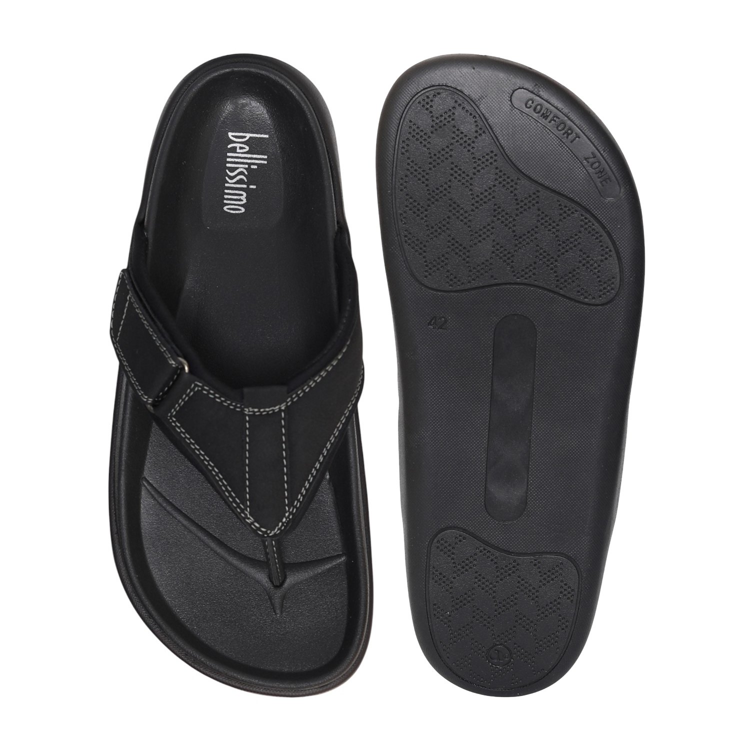 Men Black Core Slide Sandals