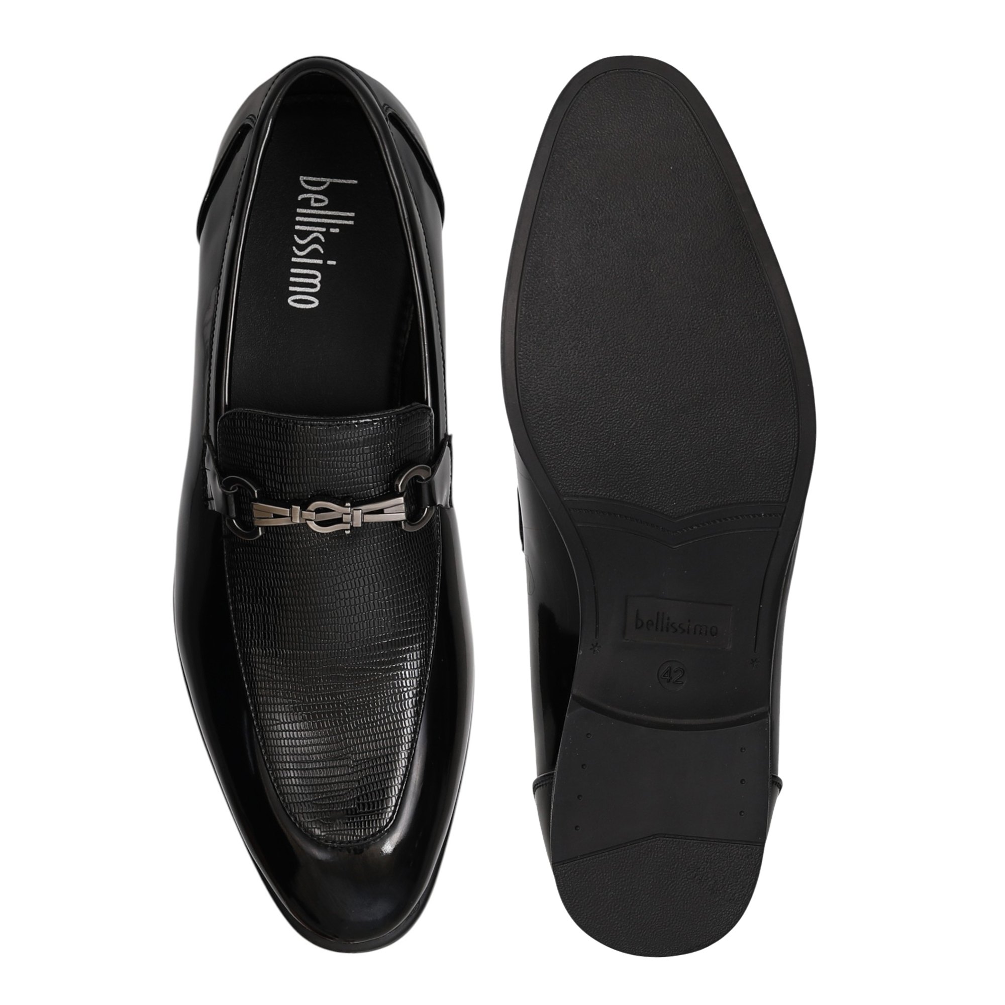 Men Black Noble Loafers