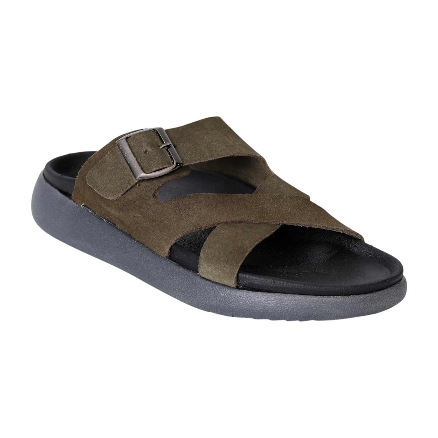 Men's Olive RusticWalk Comfort Slides