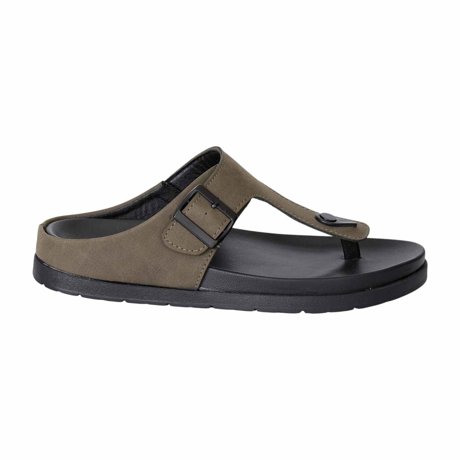 Men's Arc Olive Buckled Comfort Sandals