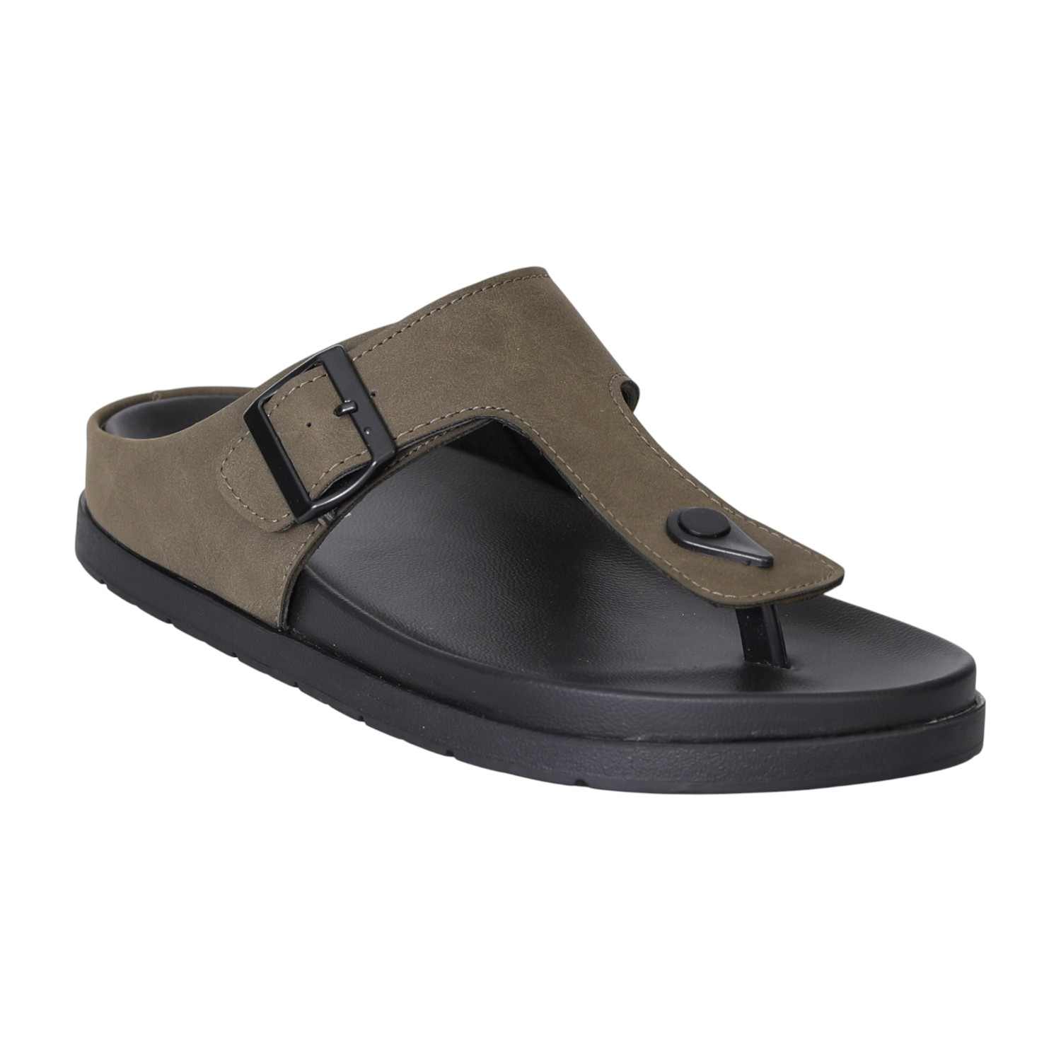 Men's Arc Olive Buckled Comfort Sandals