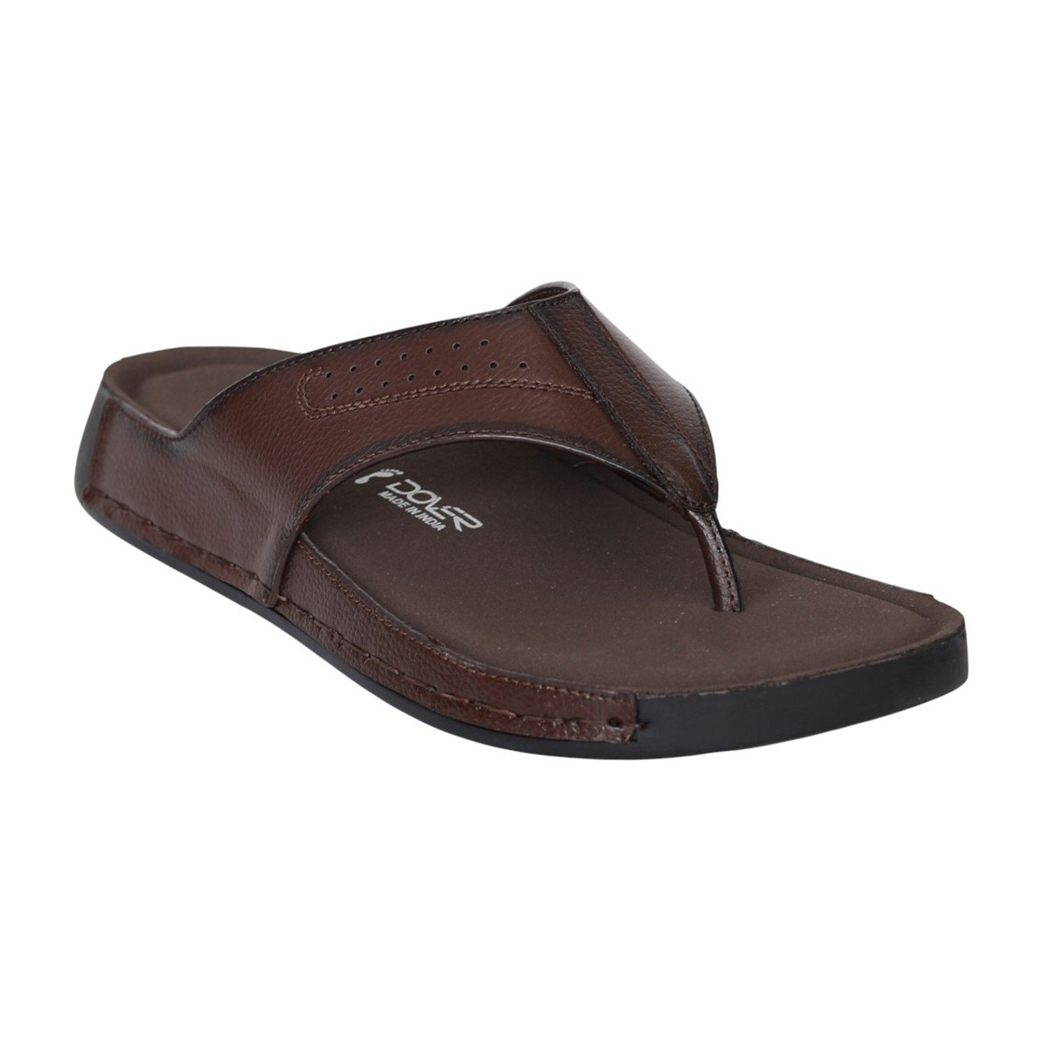 Men Brown Refined Strap Sandals