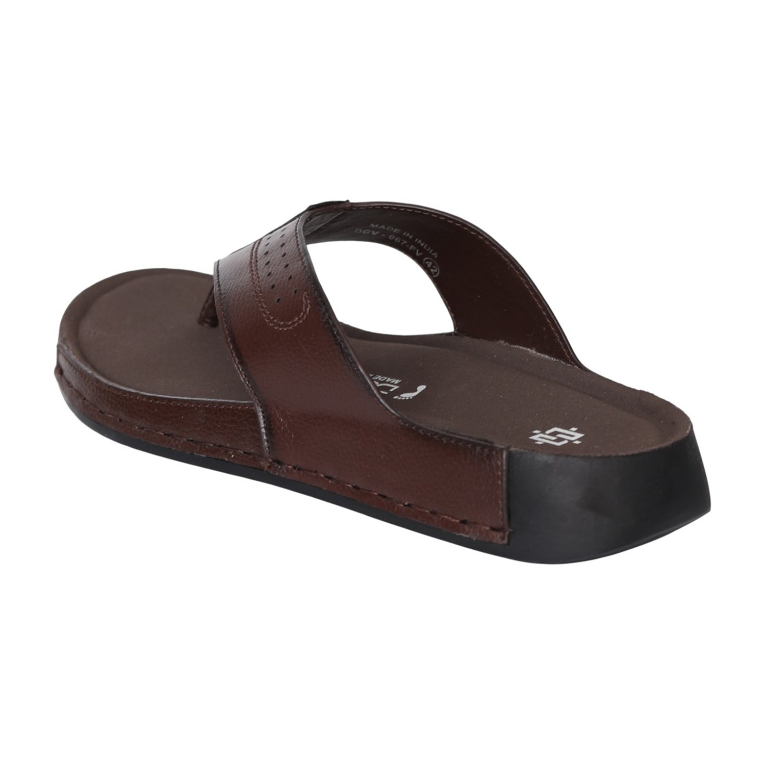 Men Brown Refined Strap Sandals