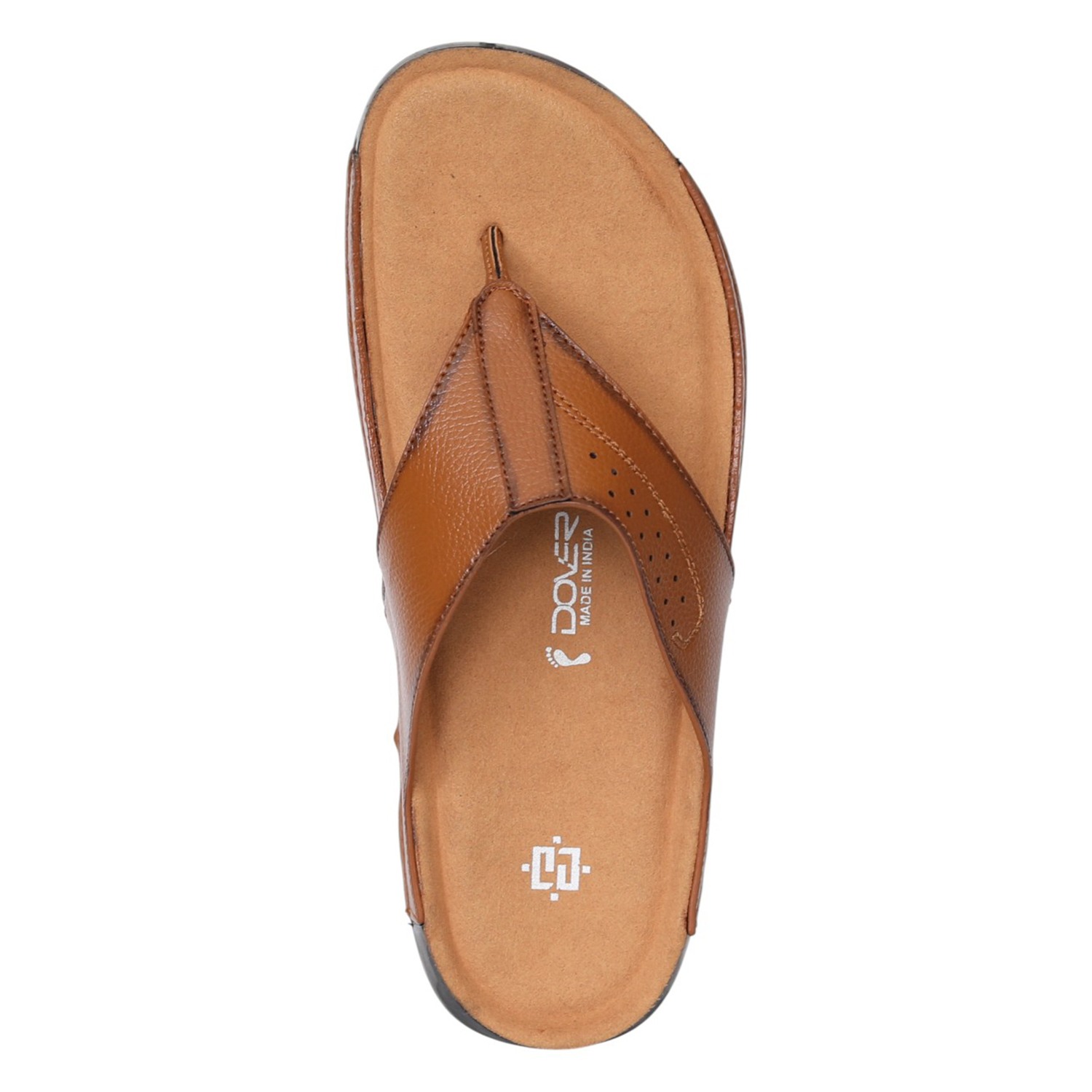 Men Tan Refined Strap Sandals