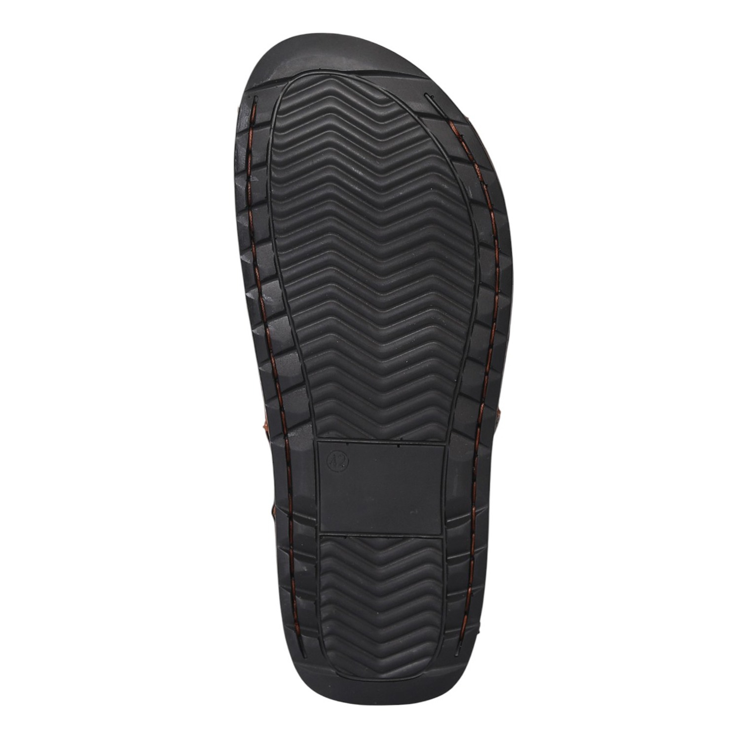 Men Tan Refined Strap Sandals