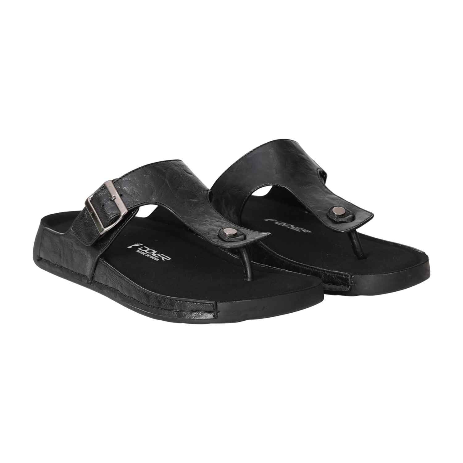 Men Black ClassicEase Thong Chappals