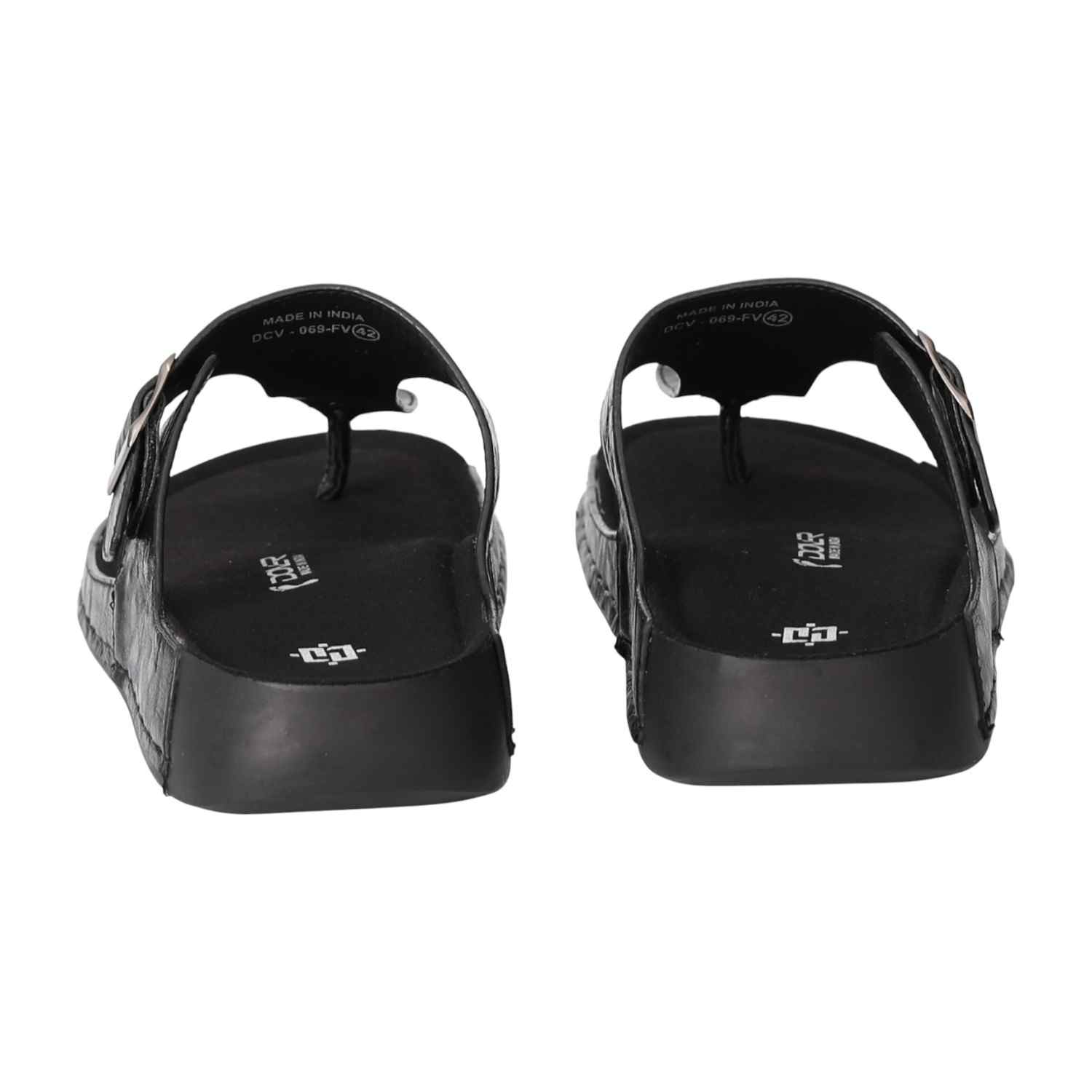 Men Black ClassicEase Thong Chappals