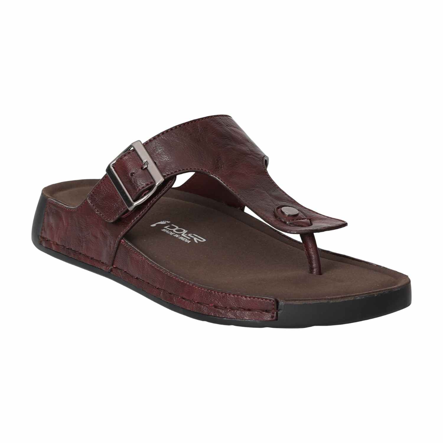 Men Brown ClassicEase Thong Chappals