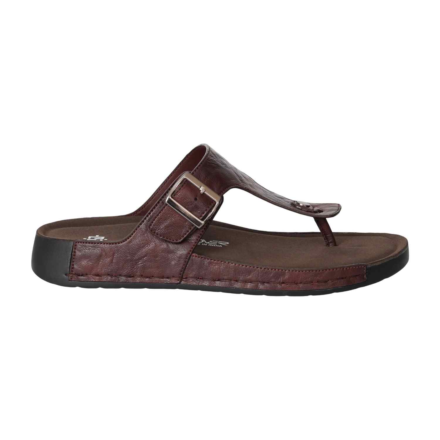 Men Brown ClassicEase Thong Chappals