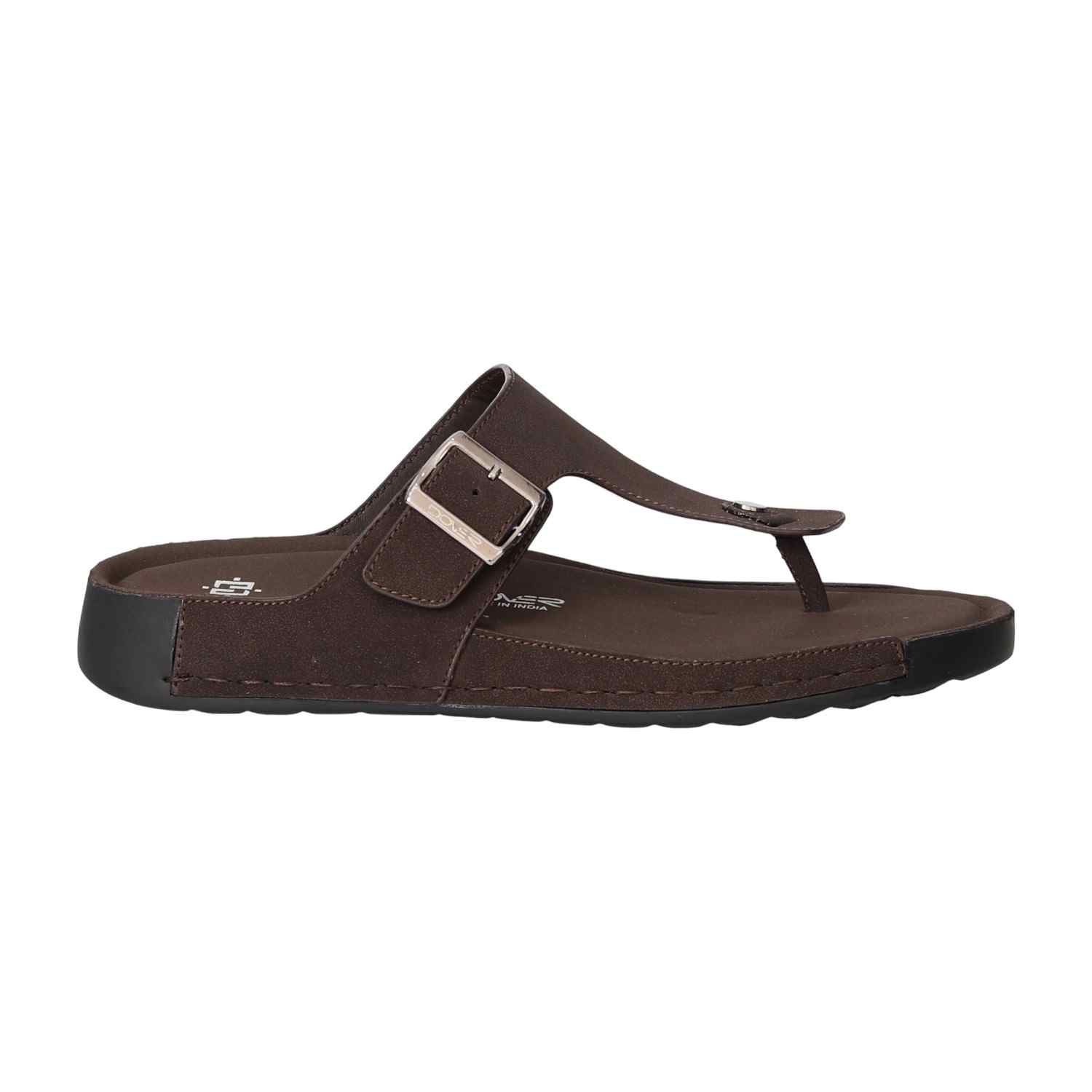 Men Brown EasyBuckle Chappals