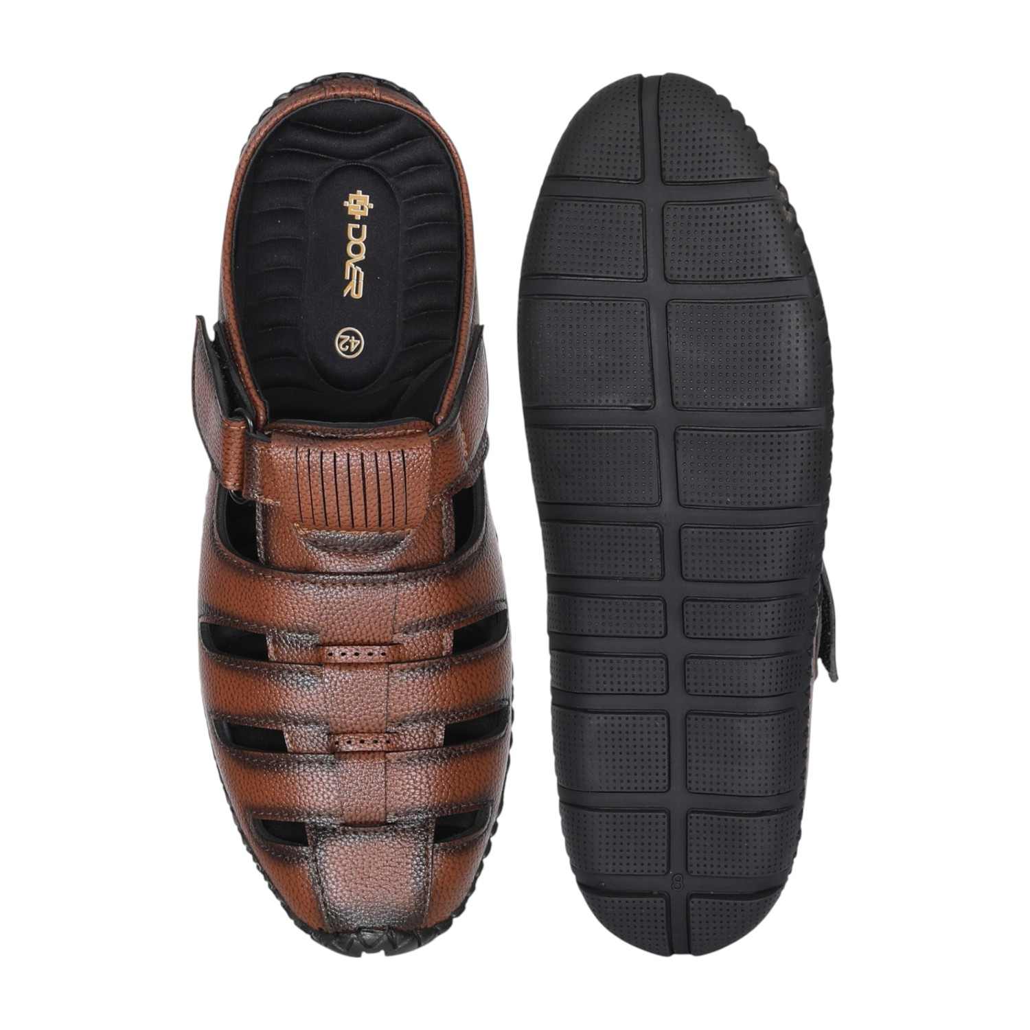 Men Tan Fisherman Comfort Sandal