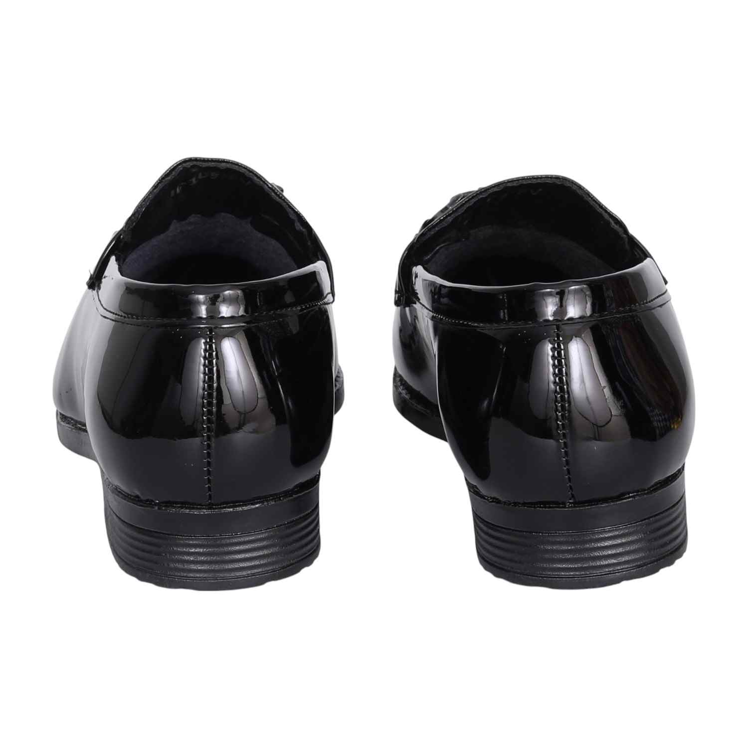 Men Classic Black Glossy Formal Loafers