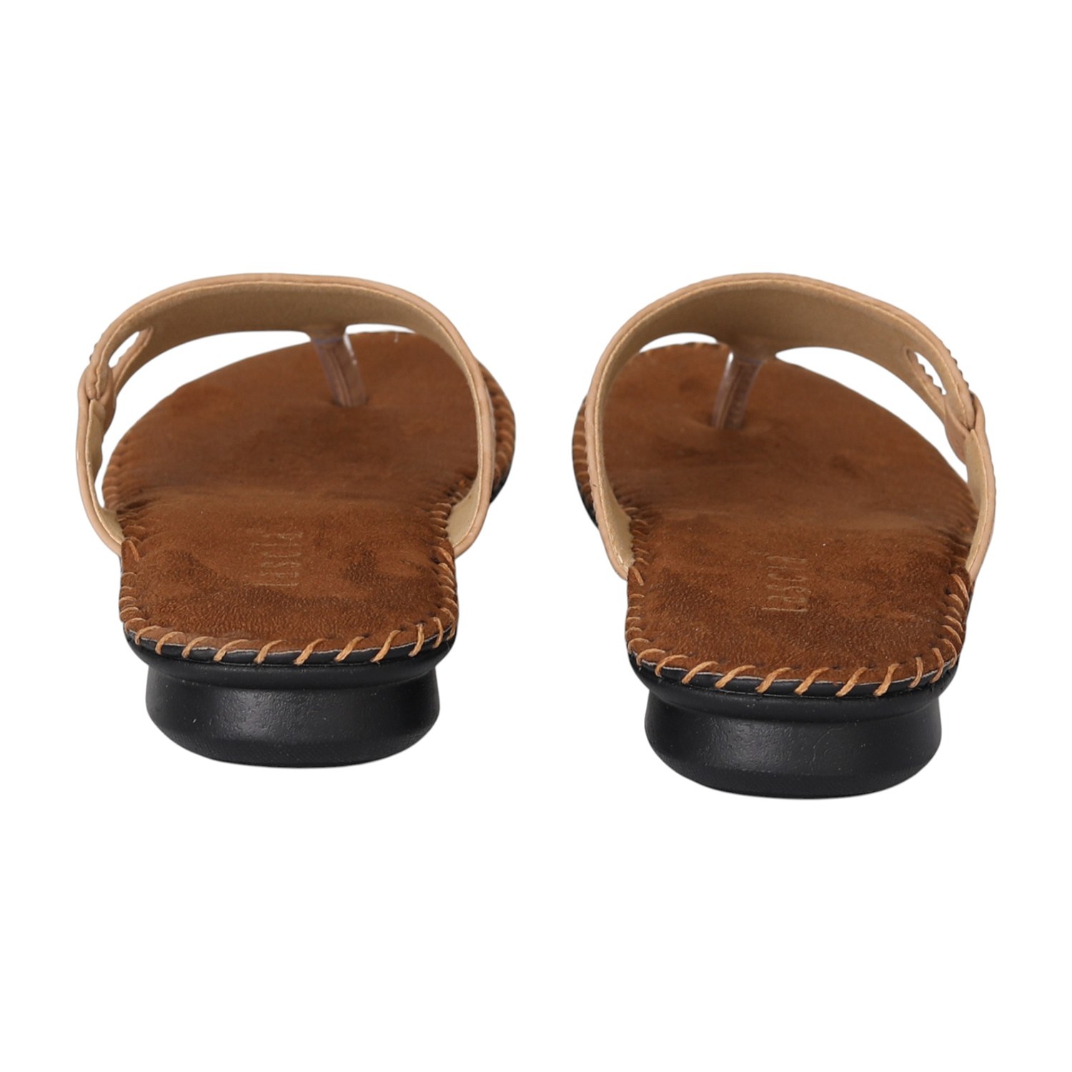 Women Tan Charm Comfort Flats