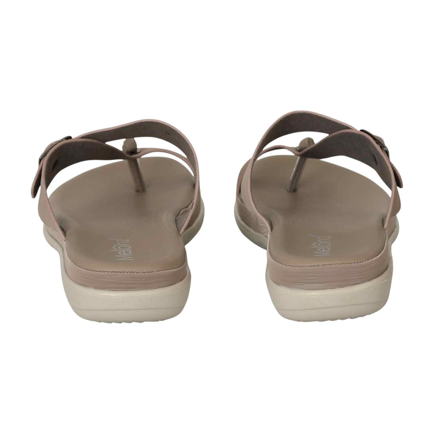 Women Grey Modern Buckle Sandals