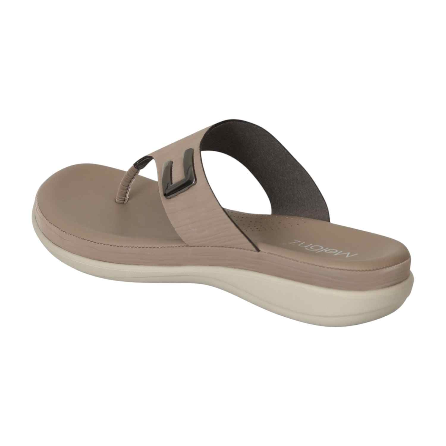 Women Grey Soft Step Toe-Rings