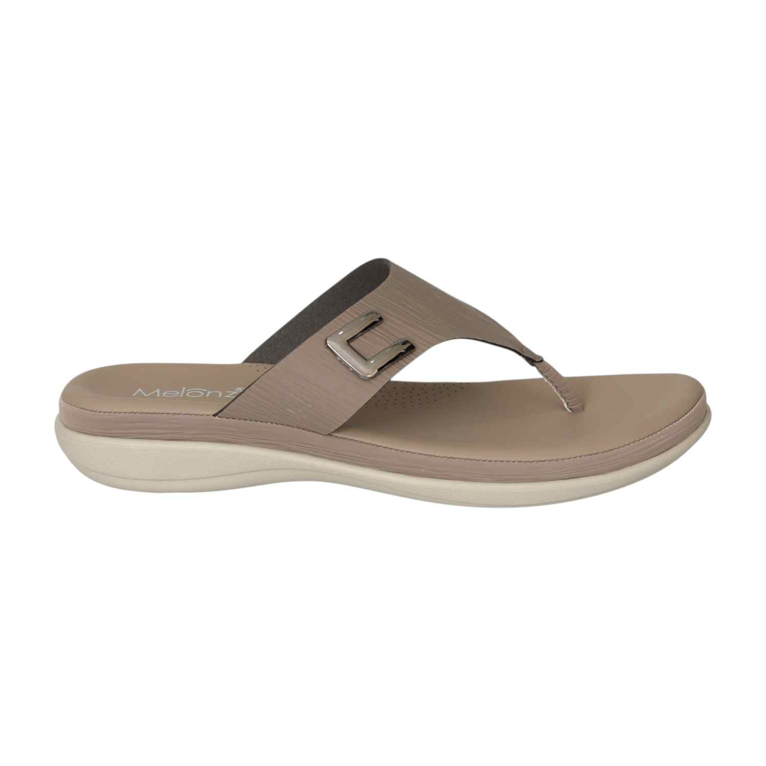 Women Grey Soft Step Toe-Rings