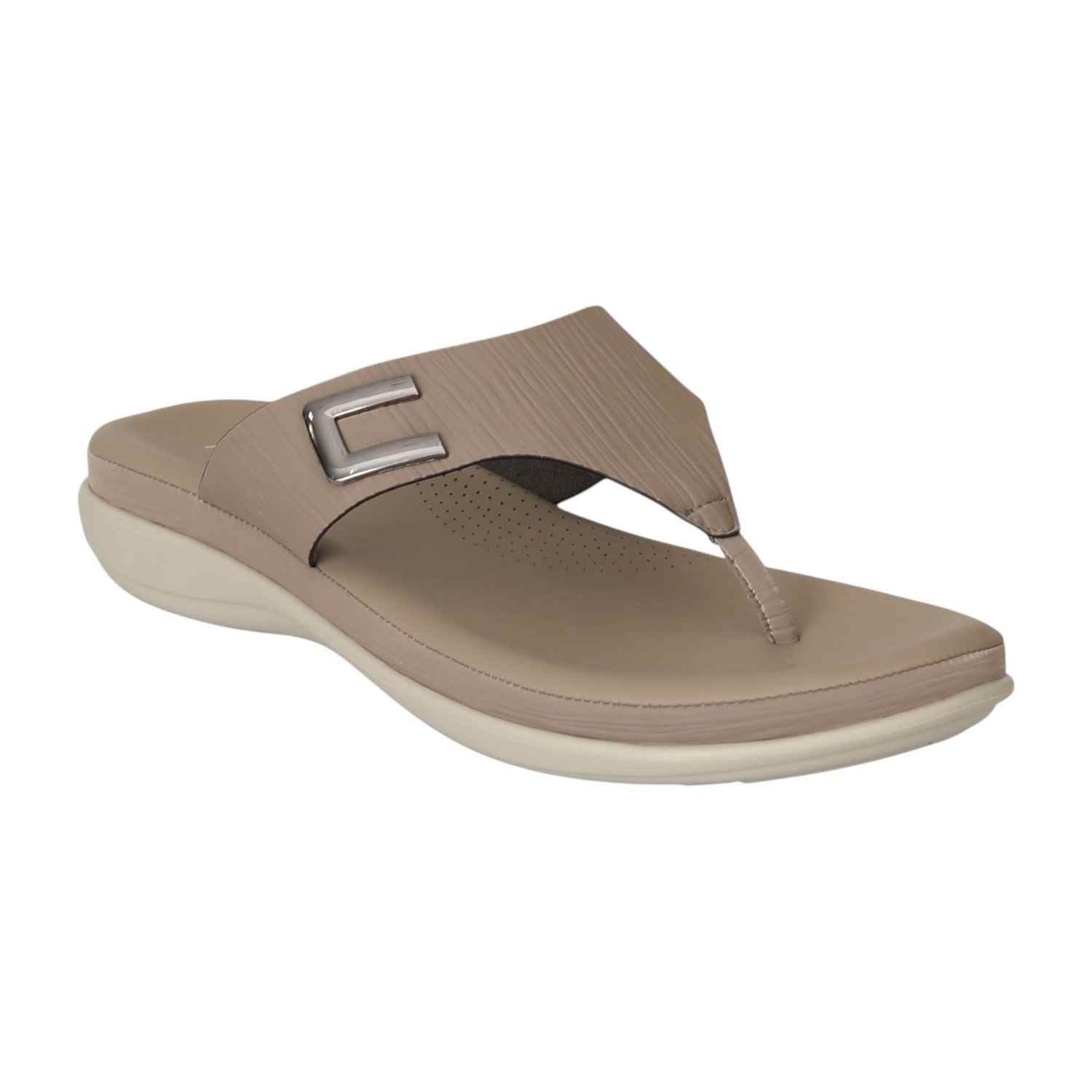 Women Grey Soft Step Toe-Rings