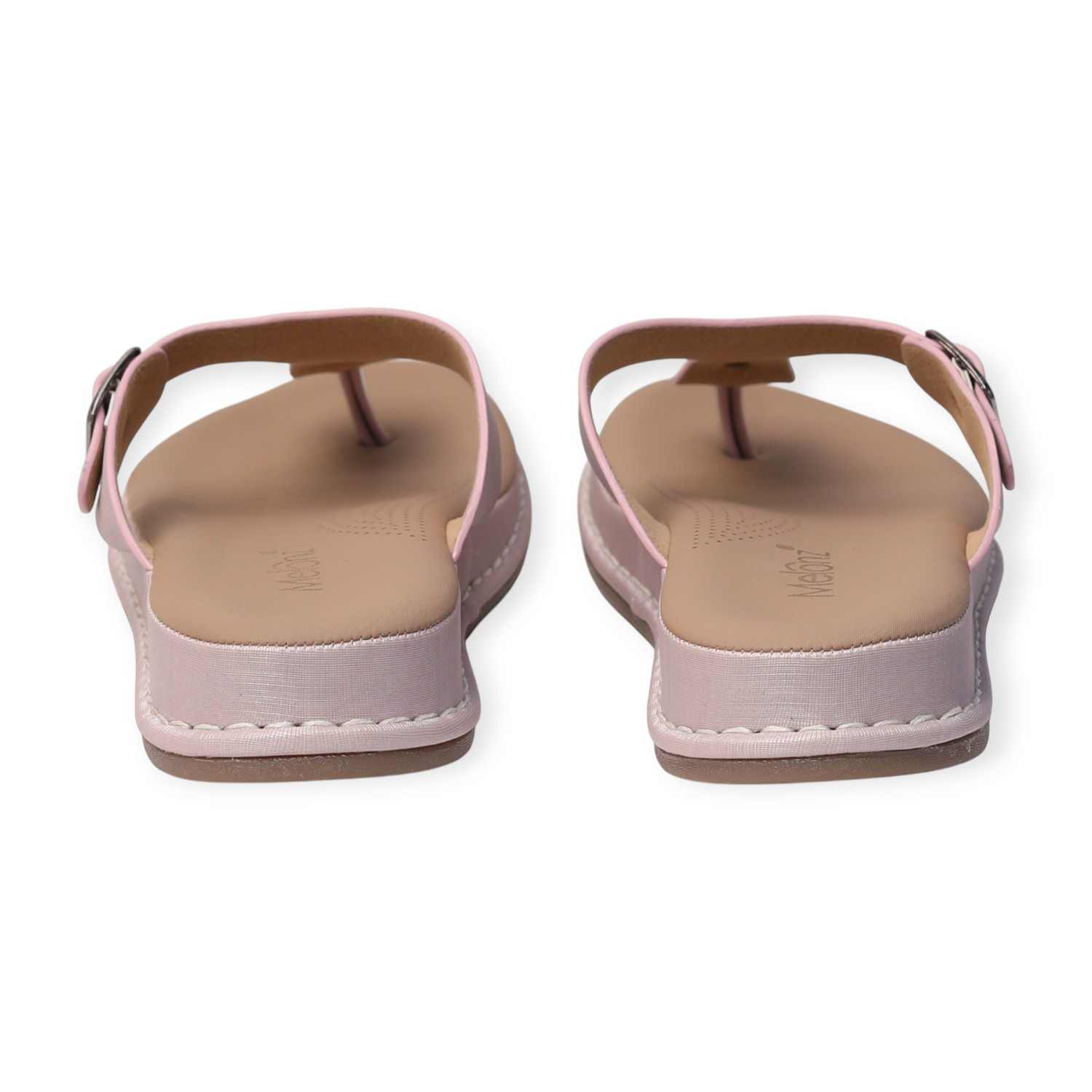 Melonz Women’s Rose Pink T-Strap Slip-Ons