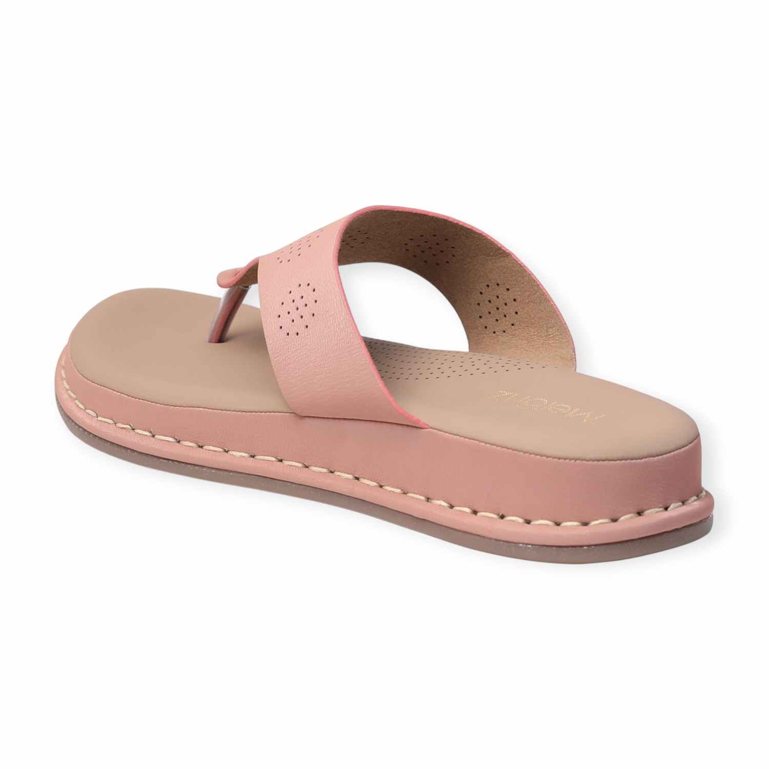 Melonz Women’s Rose pink Thong Slip-Ons