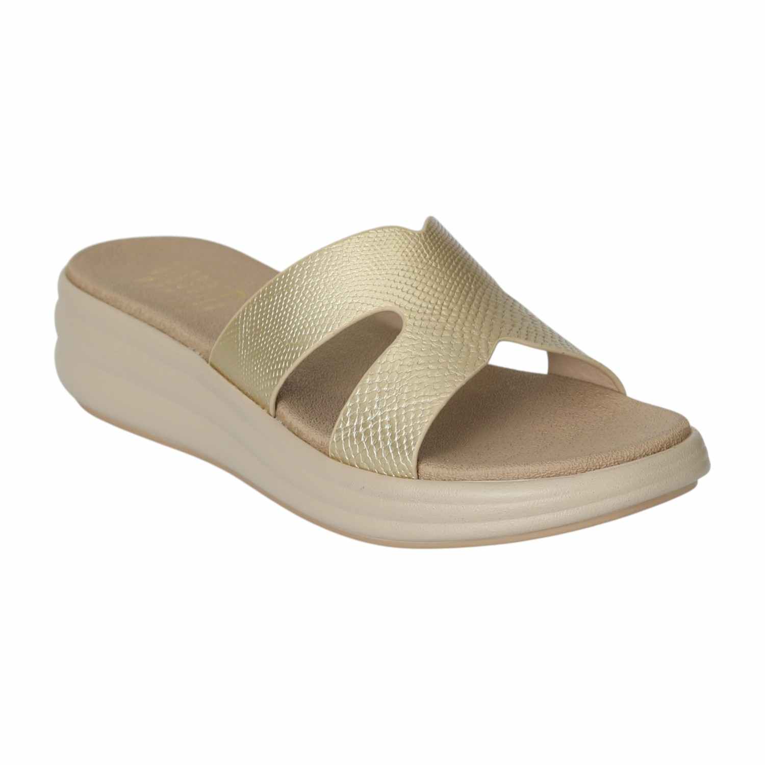 Women's Golden Ease Slides