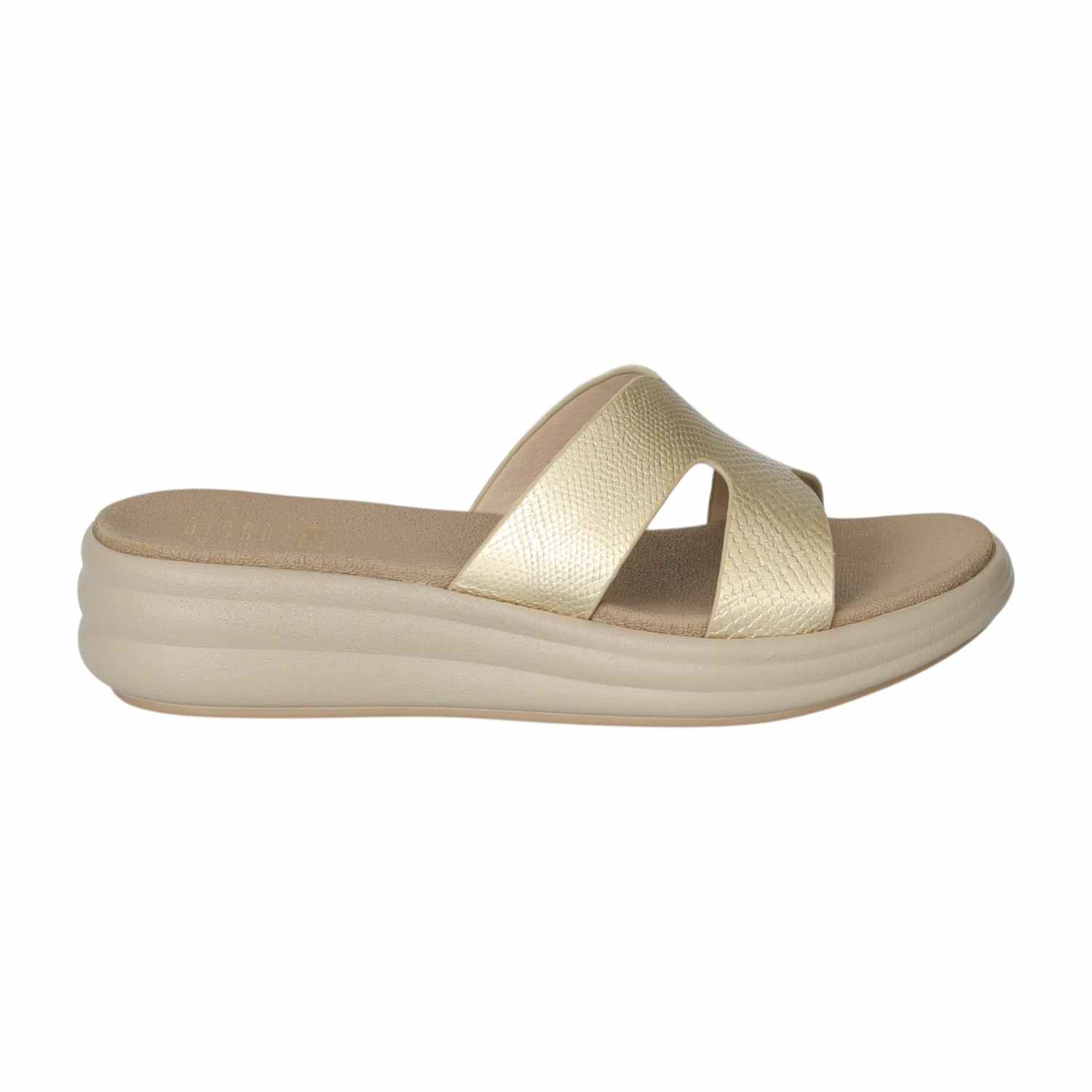 Women's Golden Ease Slides