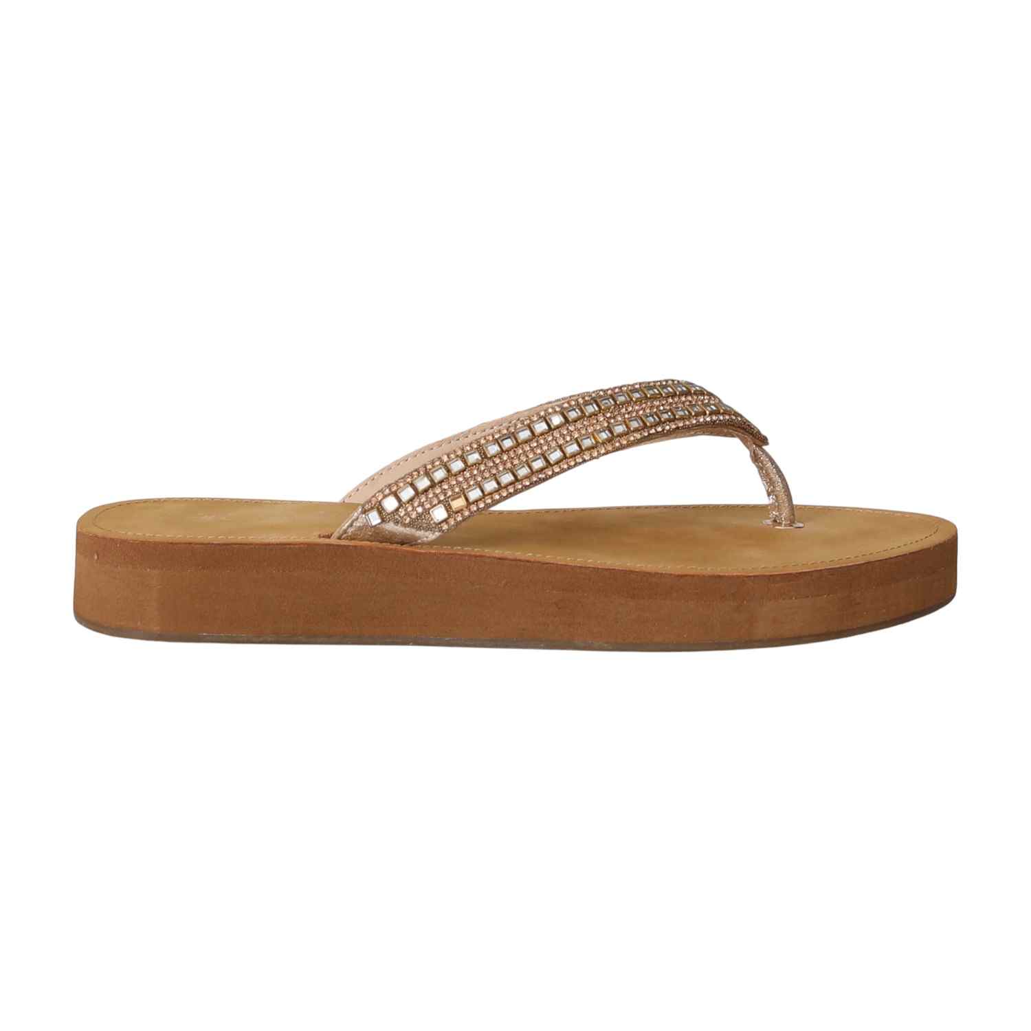 Women Polished Glow Flip-Flops