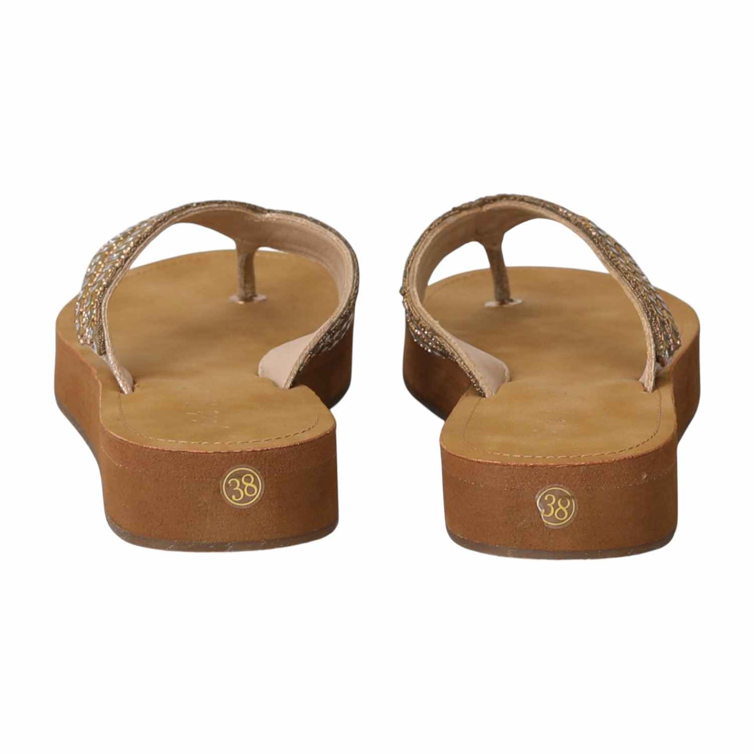 Women Polished Glow Flip-Flops