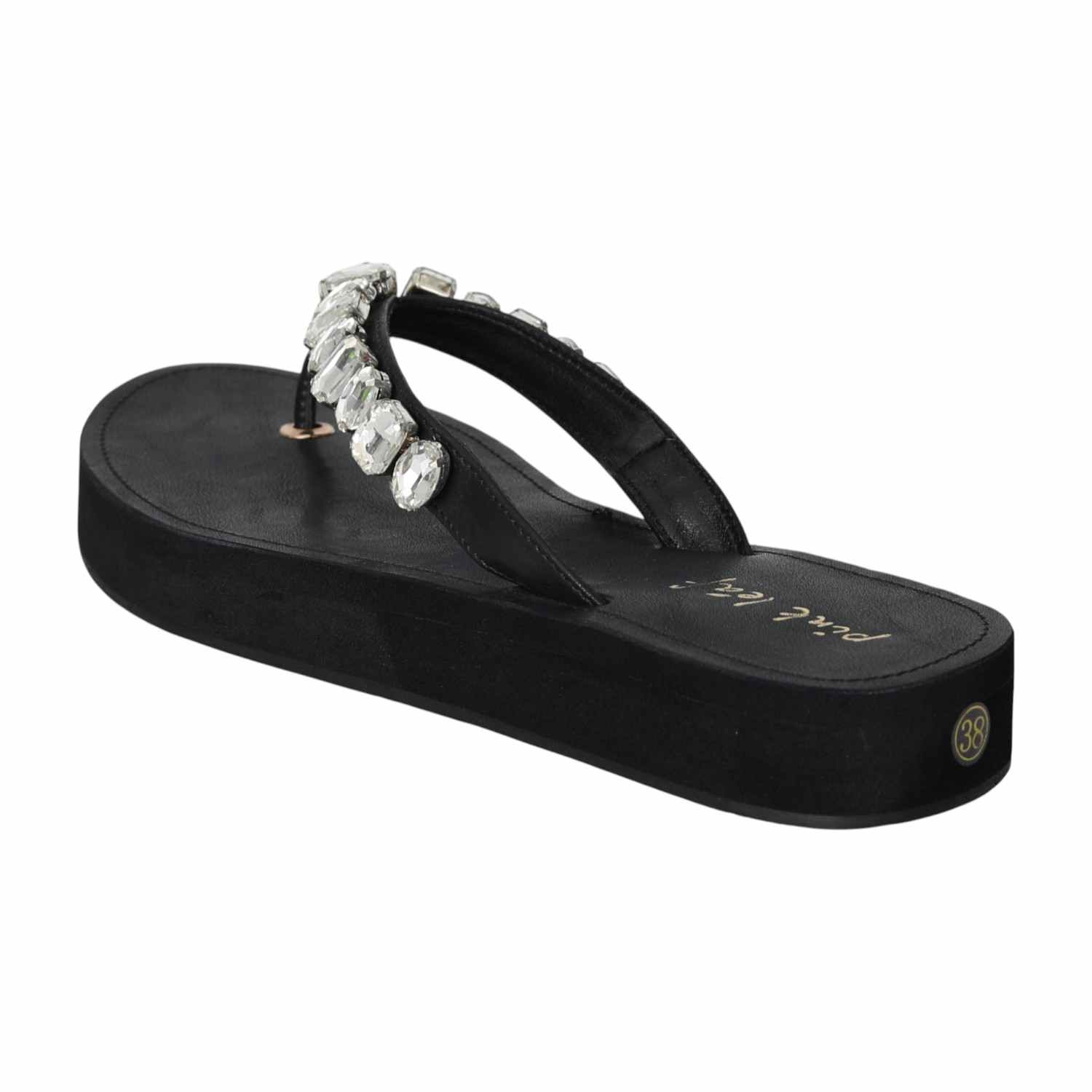 Women's Midnight Spark Black Sandals